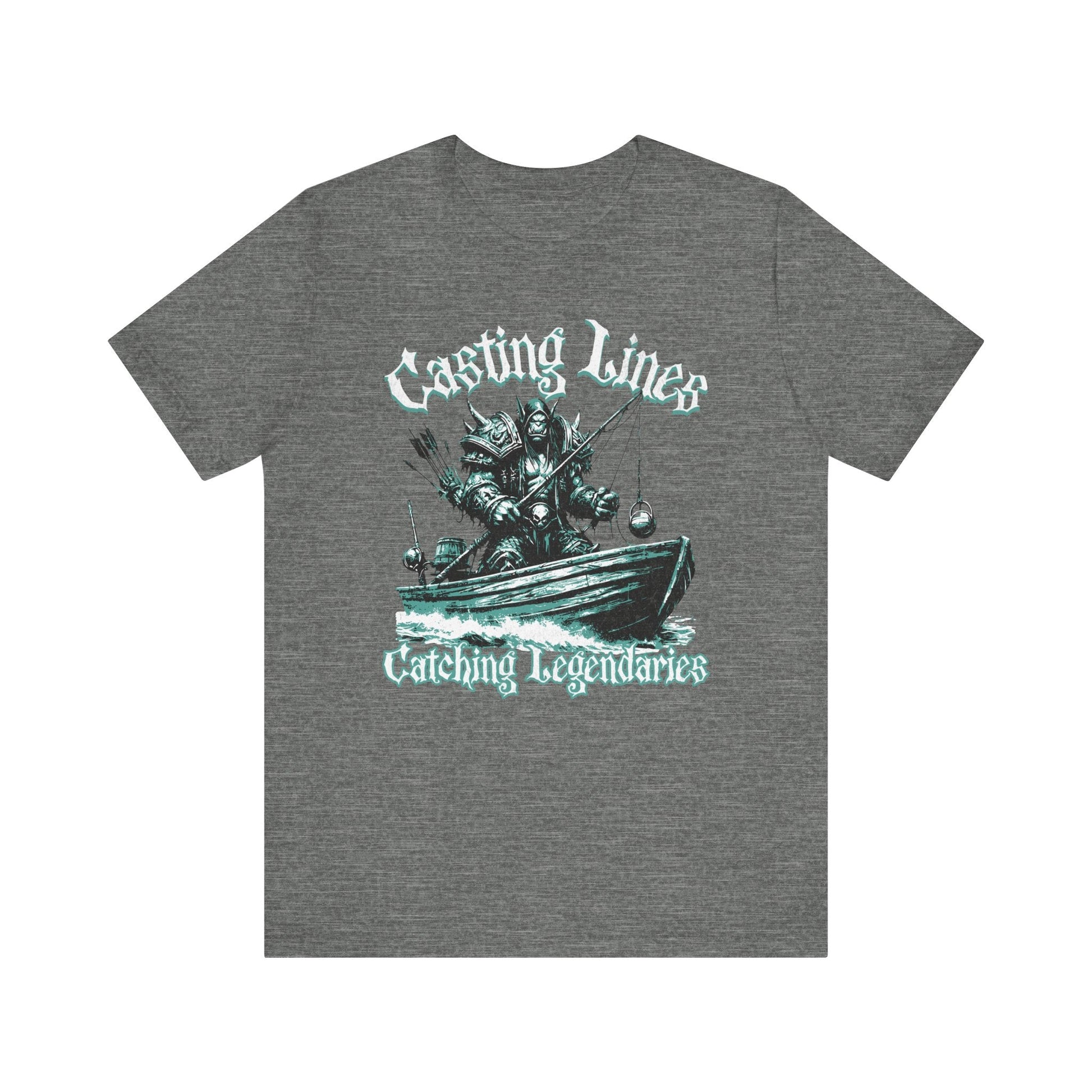 Casting lines, catching legendaries, fishing shirt, gaming shirt, gift for a fisherman, gift for her, gift for her, meme shirt, fisher gifts - VICIOUSLY CRUNK MERCH