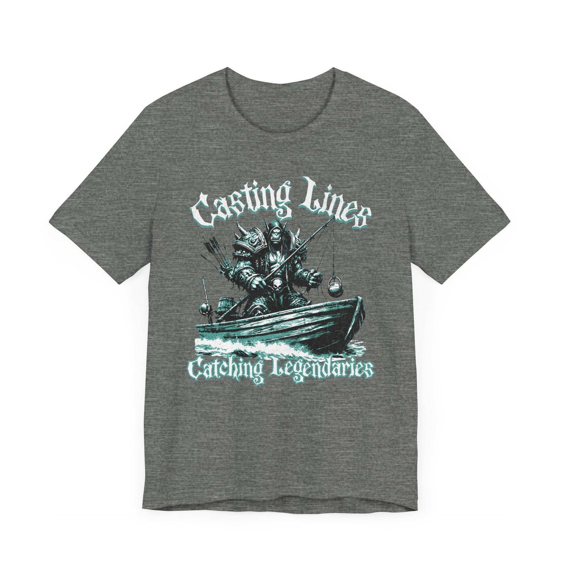 Casting lines, catching legendaries, fishing shirt, gaming shirt, gift for a fisherman, gift for her, gift for her, meme shirt, fisher gifts - VICIOUSLY CRUNK MERCH