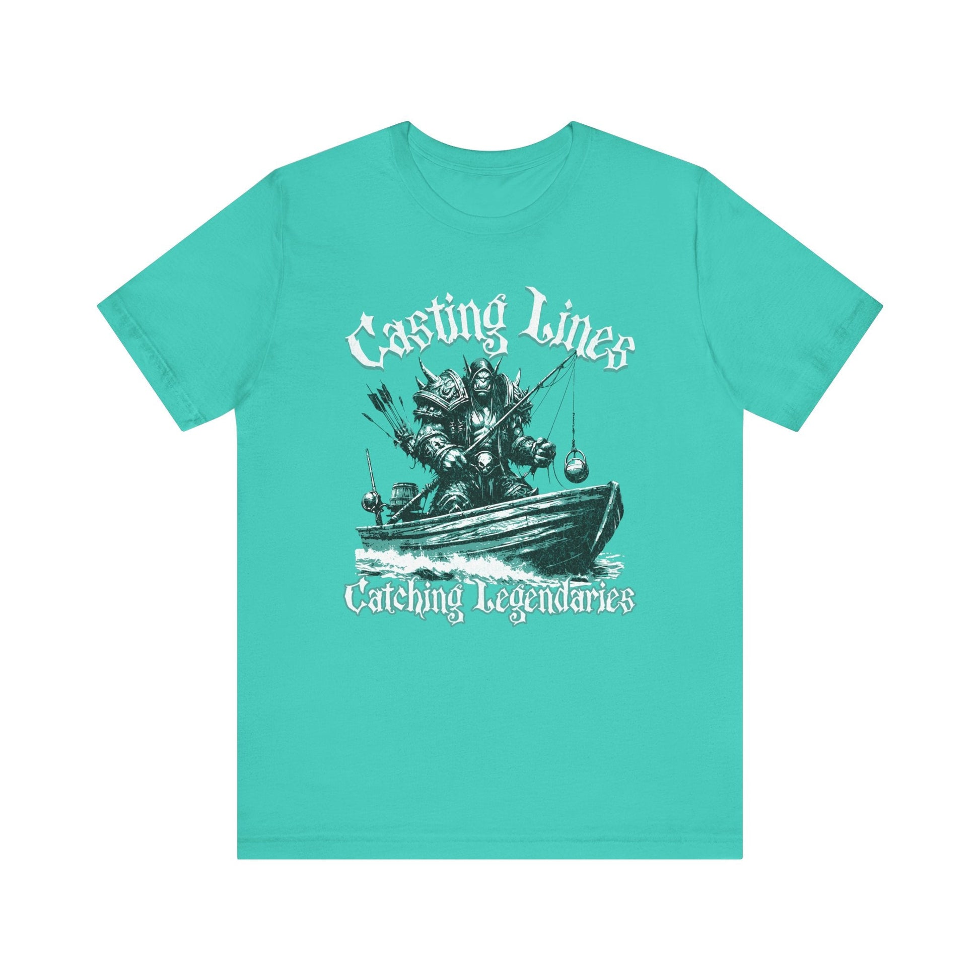 Casting lines, catching legendaries, fishing shirt, gaming shirt, gift for a fisherman, gift for her, gift for her, meme shirt, fisher gifts - VICIOUSLY CRUNK MERCH