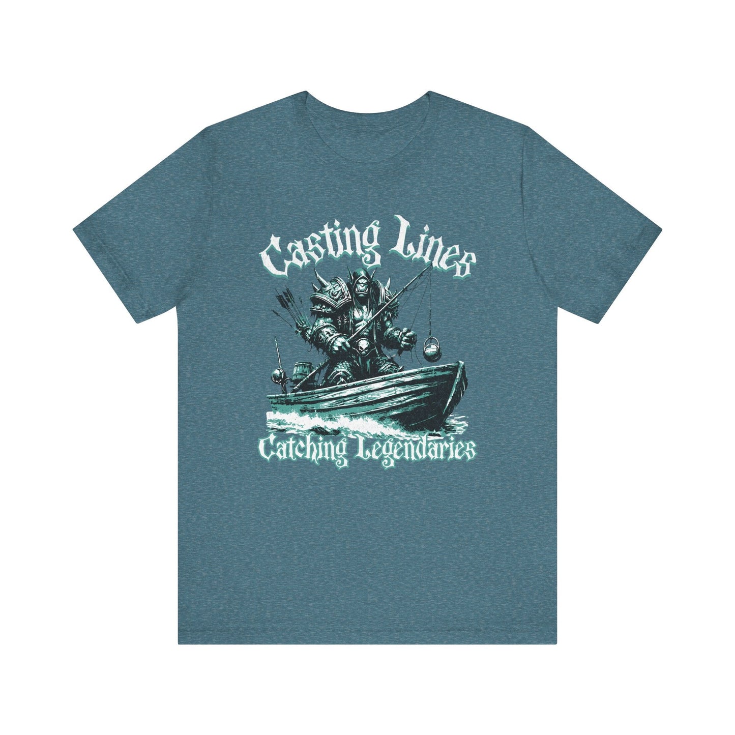 Casting lines, catching legendaries, fishing shirt, gaming shirt, gift for a fisherman, gift for her, gift for her, meme shirt, fisher gifts - VICIOUSLY CRUNK MERCH