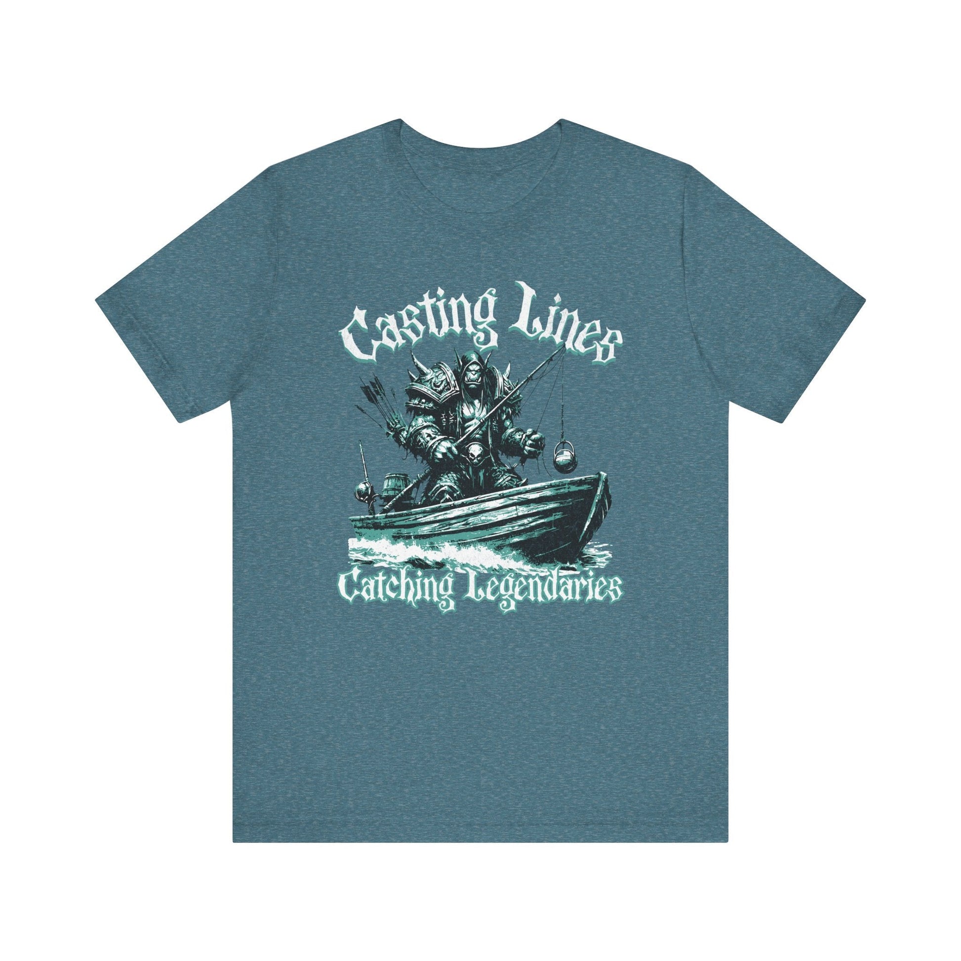 Casting lines, catching legendaries, fishing shirt, gaming shirt, gift for a fisherman, gift for her, gift for her, meme shirt, fisher gifts - VICIOUSLY CRUNK MERCH
