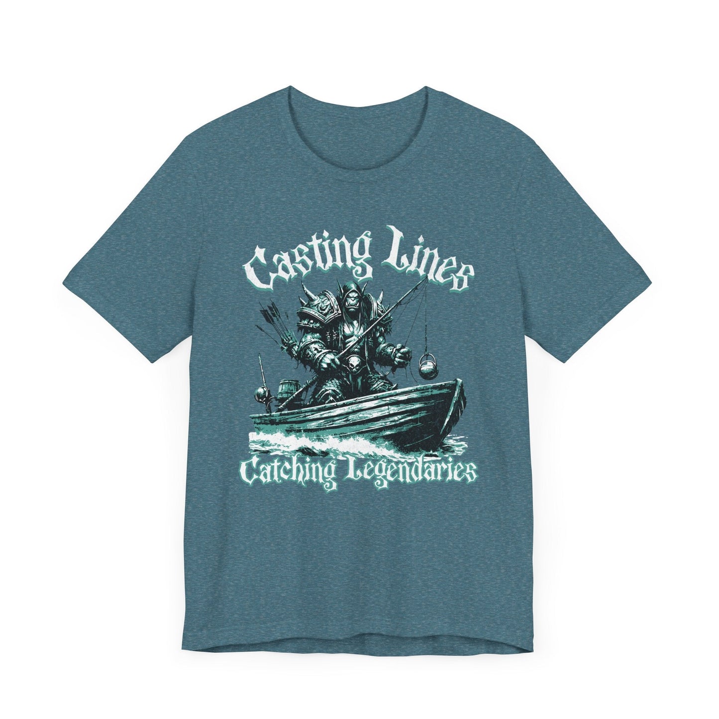 Casting lines, catching legendaries, fishing shirt, gaming shirt, gift for a fisherman, gift for her, gift for her, meme shirt, fisher gifts - VICIOUSLY CRUNK MERCH