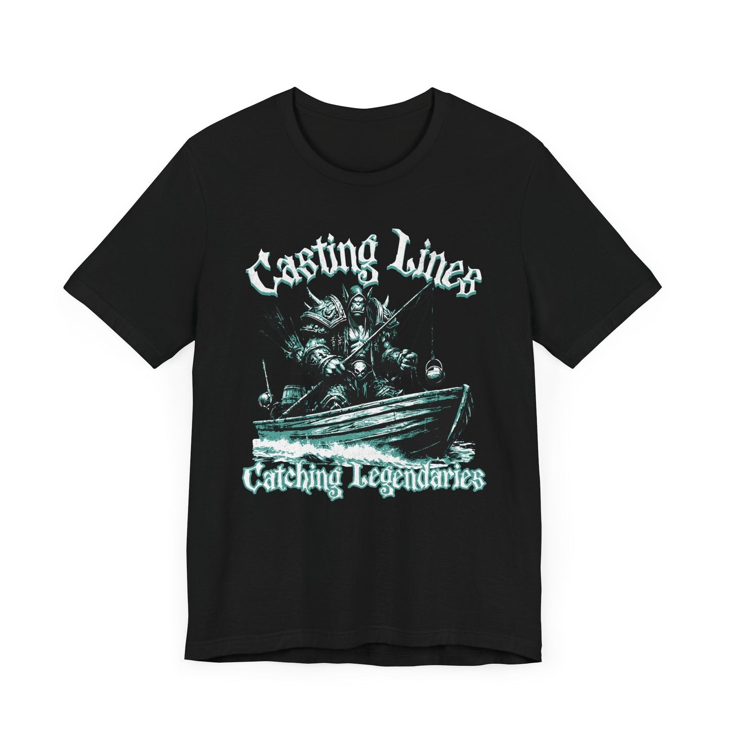 Casting lines, catching legendaries, fishing shirt, gaming shirt, gift for a fisherman, gift for her, gift for her, meme shirt, fisher gifts - VICIOUSLY CRUNK MERCH