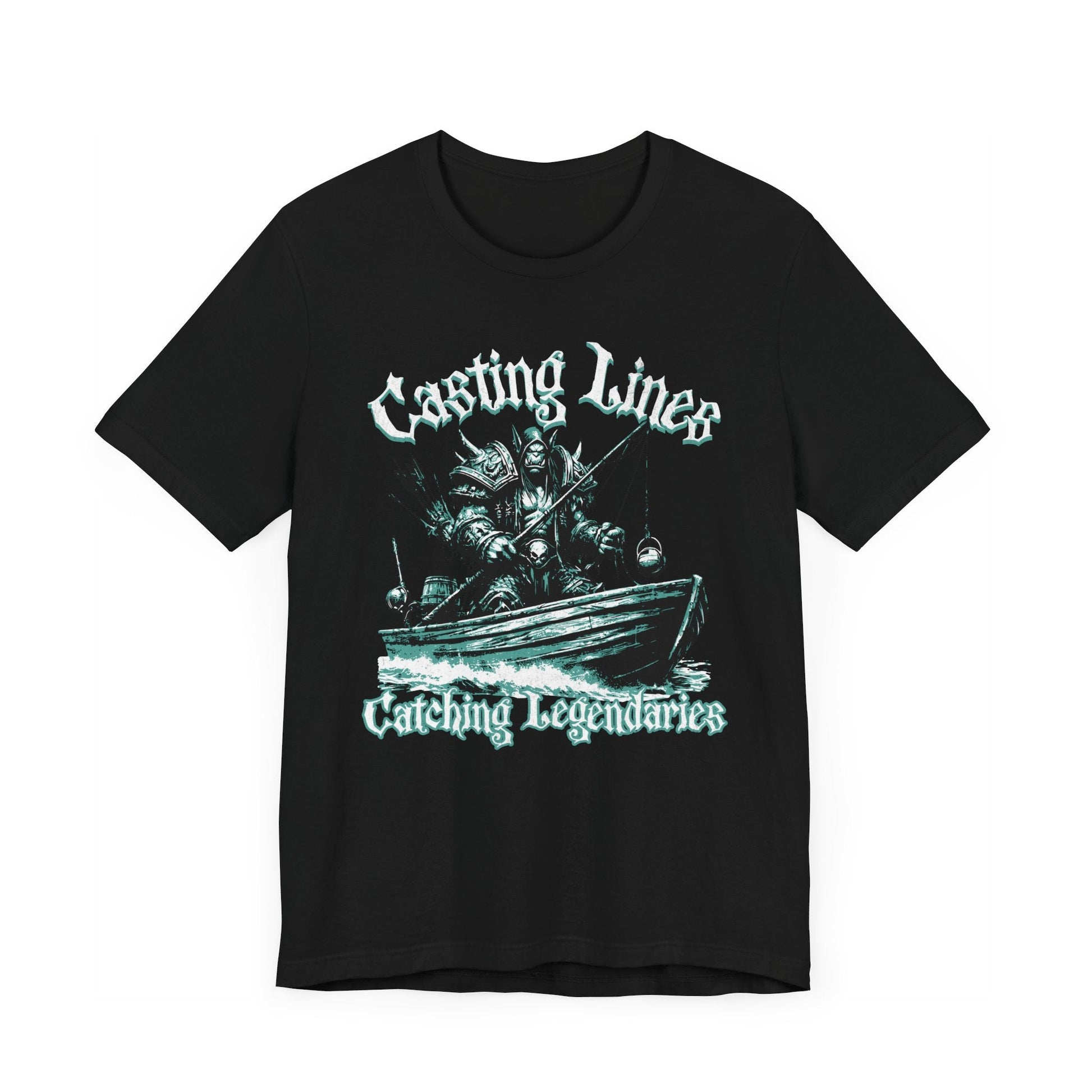 Casting lines, catching legendaries, fishing shirt, gaming shirt, gift for a fisherman, gift for her, gift for her, meme shirt, fisher gifts - VICIOUSLY CRUNK MERCH