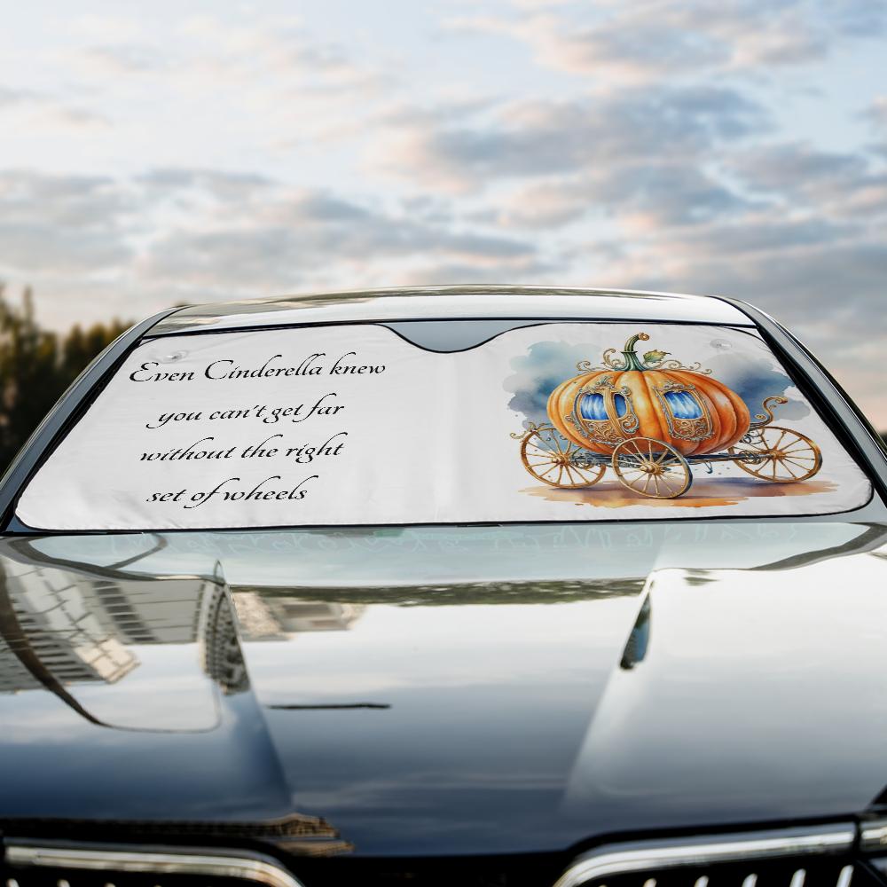 Cinderella Car Sunshade - VICIOUSLY CRUNK MERCH