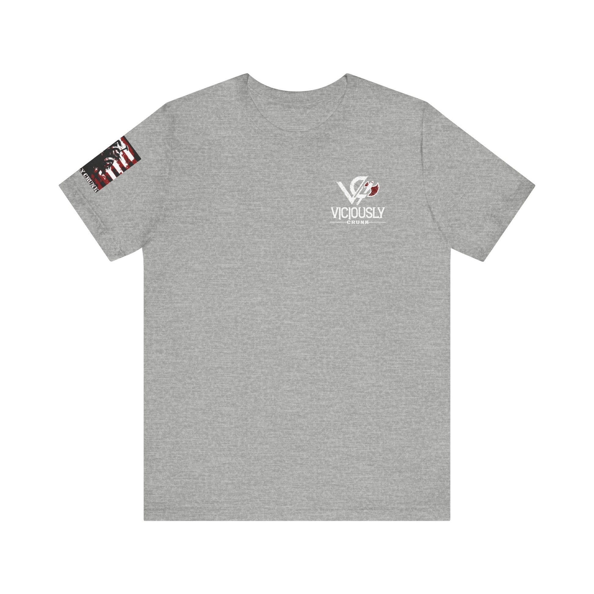 Conquer your fears - stand against the darkness - Unisex Jersey Short Sleeve Tee - VICIOUSLY CRUNK MERCH