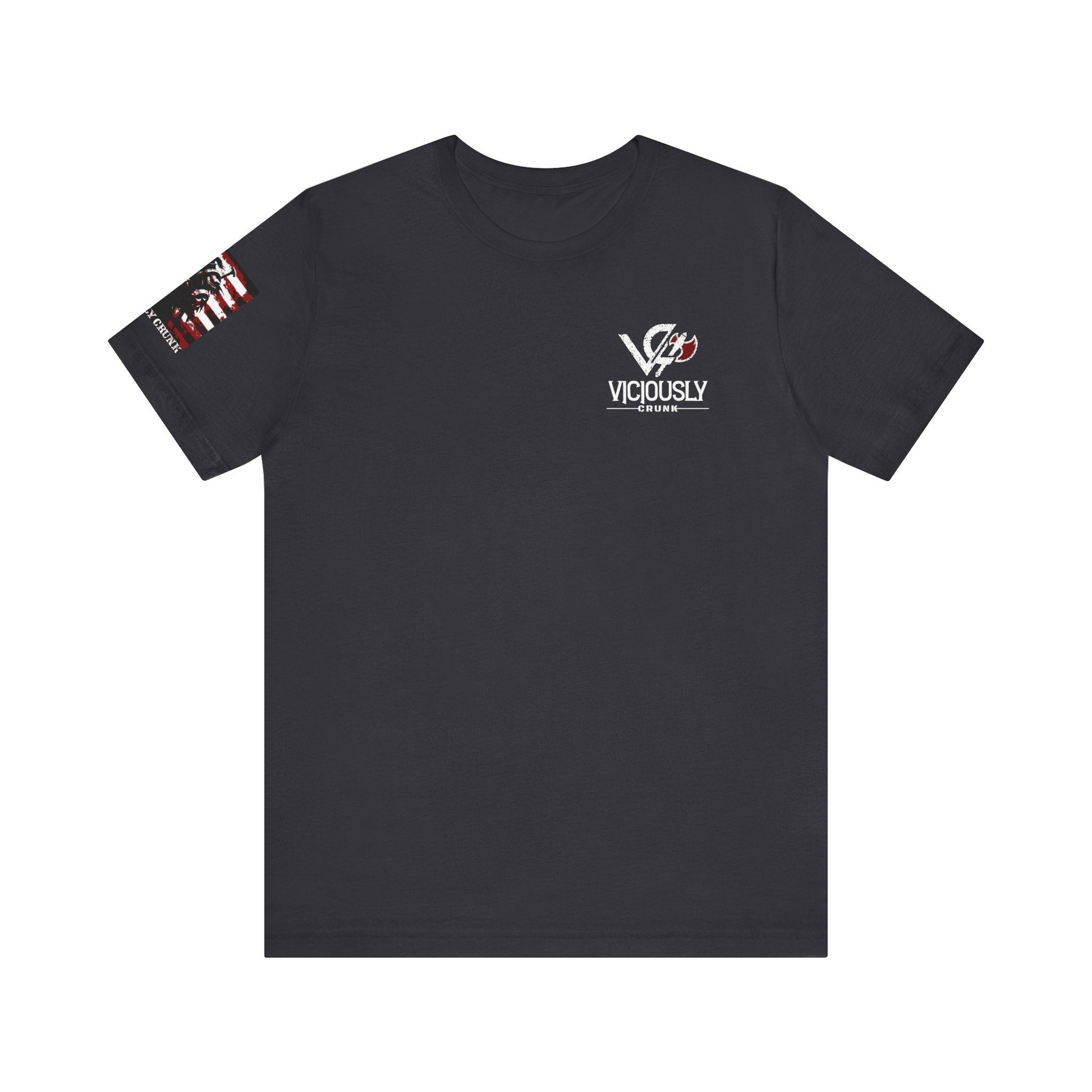 Conquer your fears - stand against the darkness - Unisex Jersey Short Sleeve Tee - VICIOUSLY CRUNK MERCH