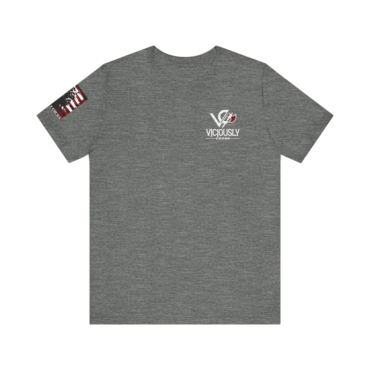 Conquer your fears - stand against the darkness - Unisex Jersey Short Sleeve Tee - VICIOUSLY CRUNK MERCH