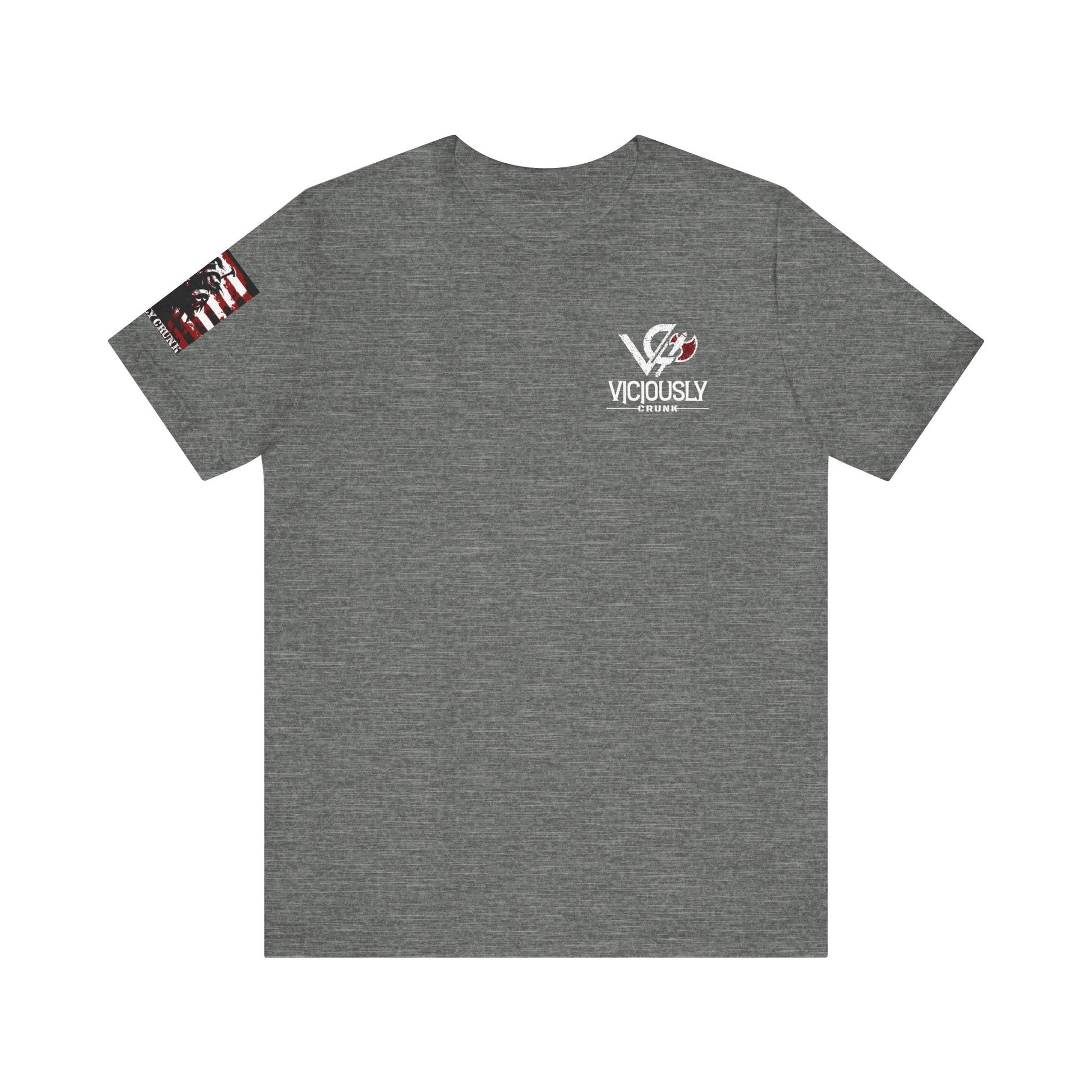 Conquer your fears - stand against the darkness - Unisex Jersey Short Sleeve Tee - VICIOUSLY CRUNK MERCH