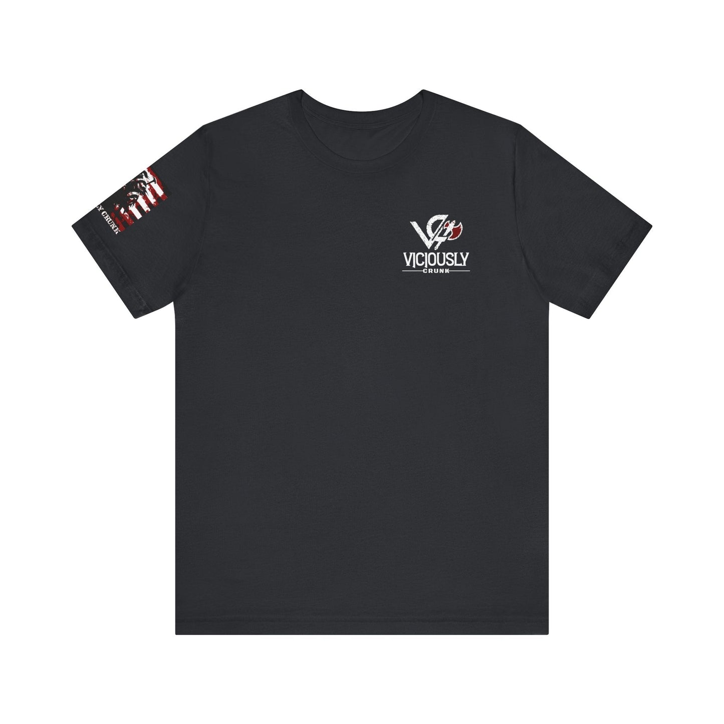 Conquer your fears - stand against the darkness - Unisex Jersey Short Sleeve Tee - VICIOUSLY CRUNK MERCH
