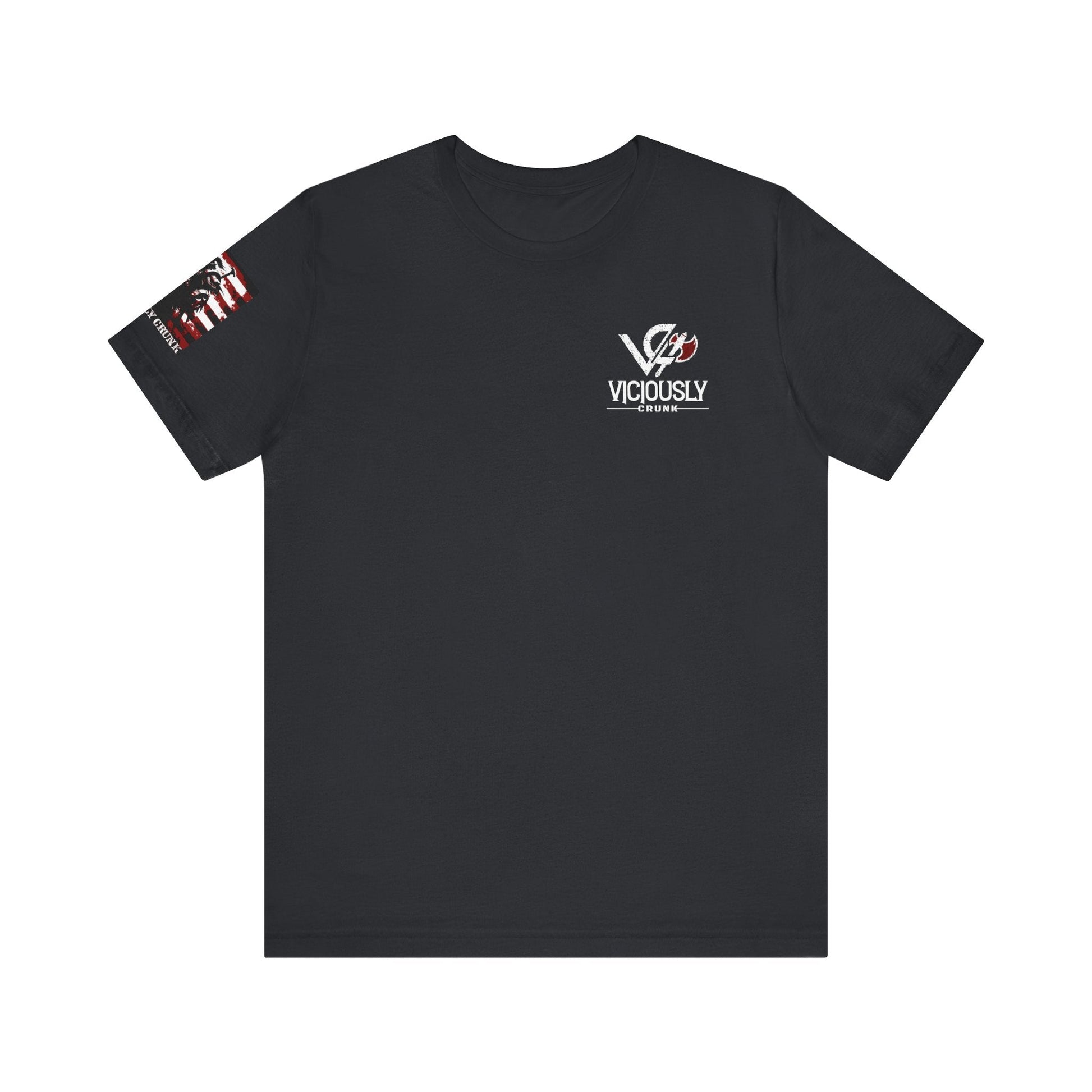 Conquer your fears - stand against the darkness - Unisex Jersey Short Sleeve Tee - VICIOUSLY CRUNK MERCH