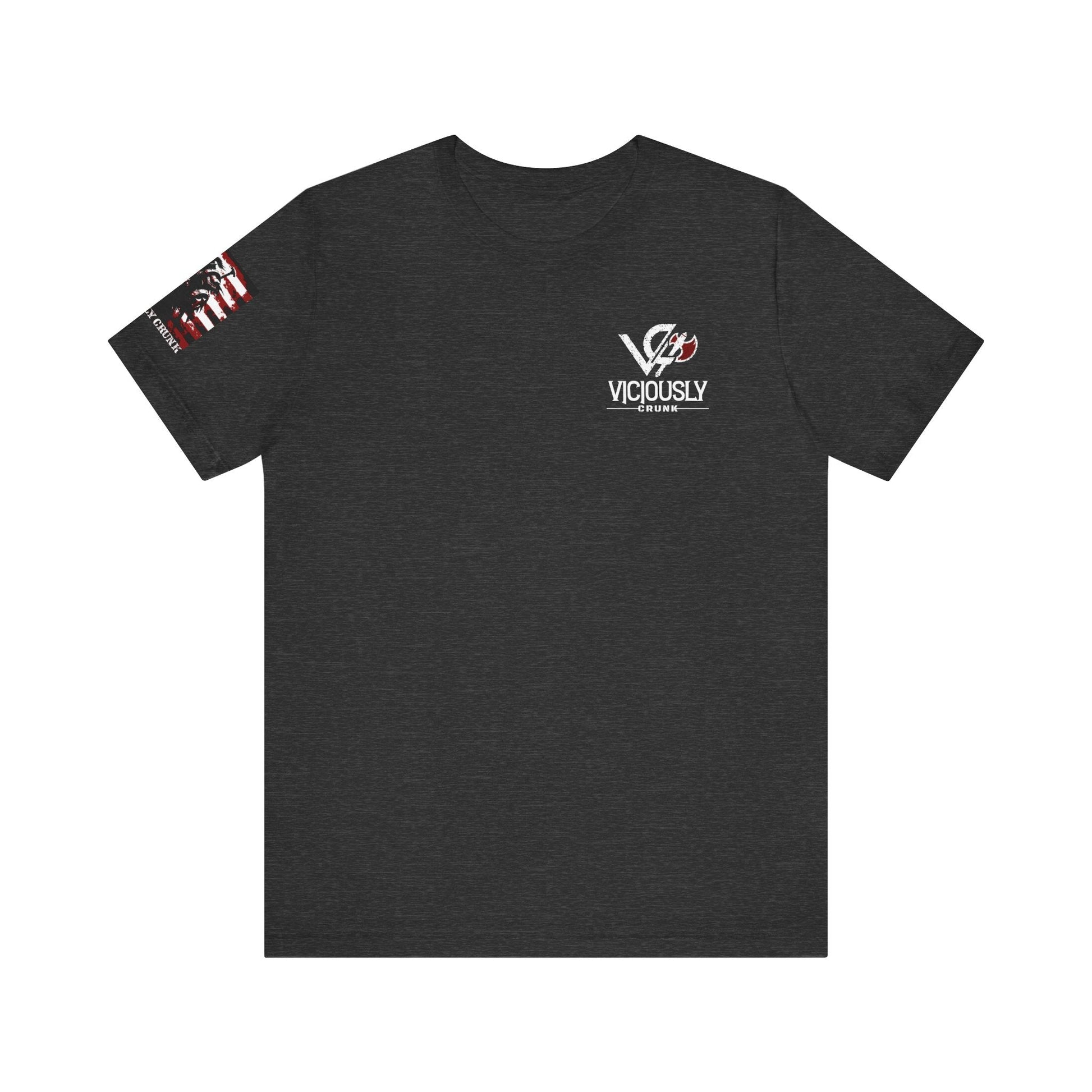 Conquer your fears - stand against the darkness - Unisex Jersey Short Sleeve Tee - VICIOUSLY CRUNK MERCH