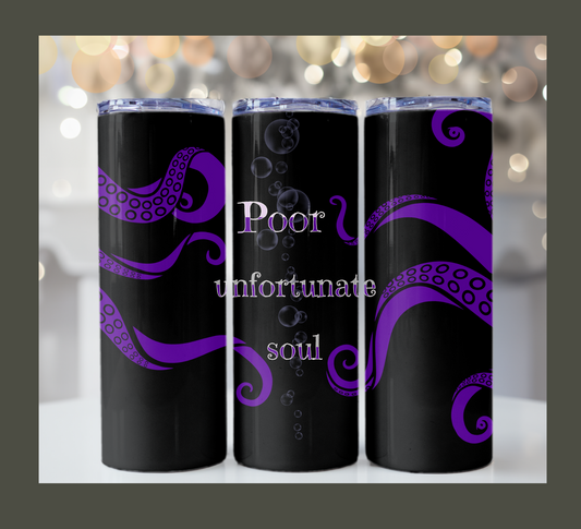 Poor unfortunate soul seawitch Tumbler 20oz
