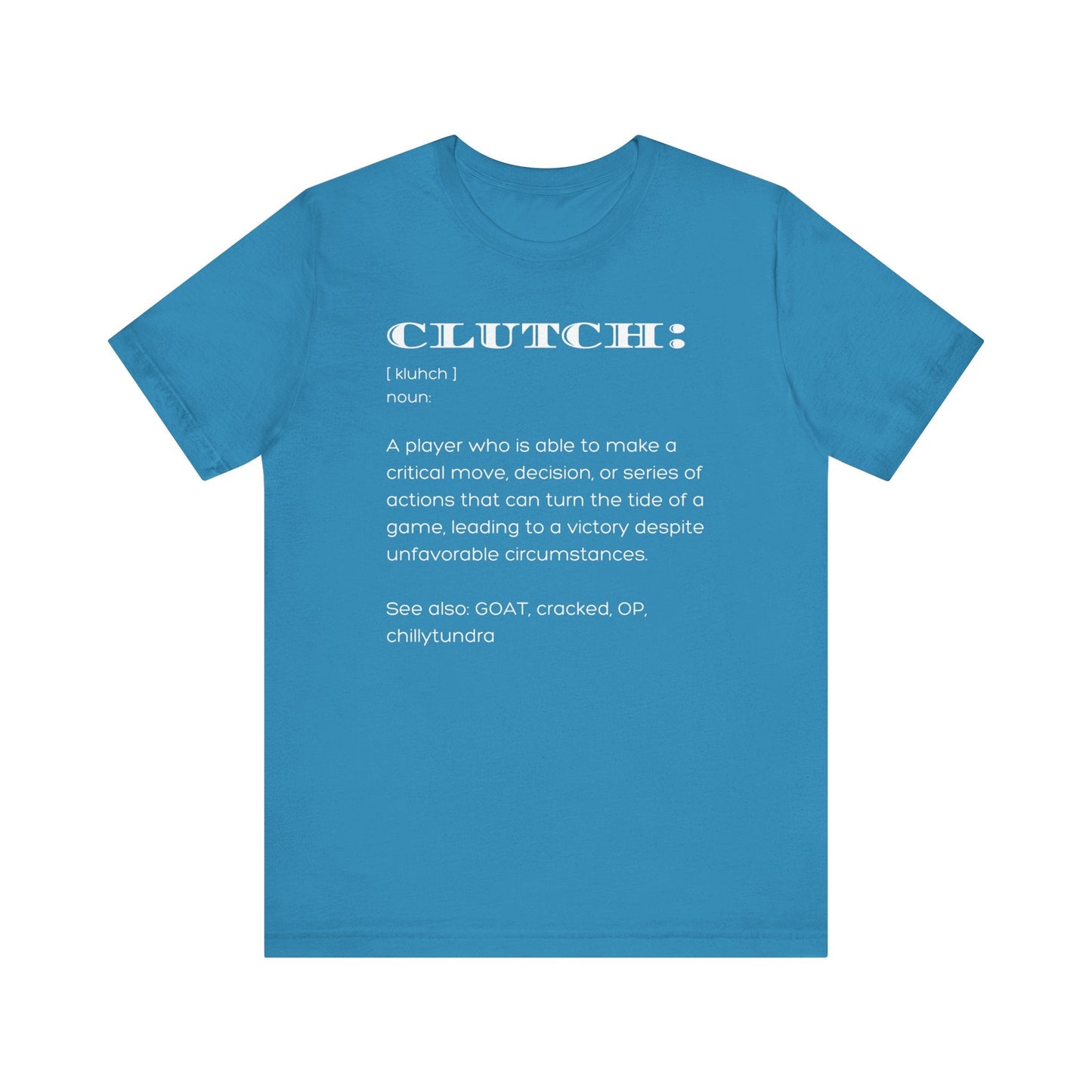 custom name, Clutch shirt, gaming shirt, Shirt For Gamers, Birthday Gift, Gift for Gamers, Gamer Gift, ,gift for him, - VICIOUSLY CRUNK MERCH