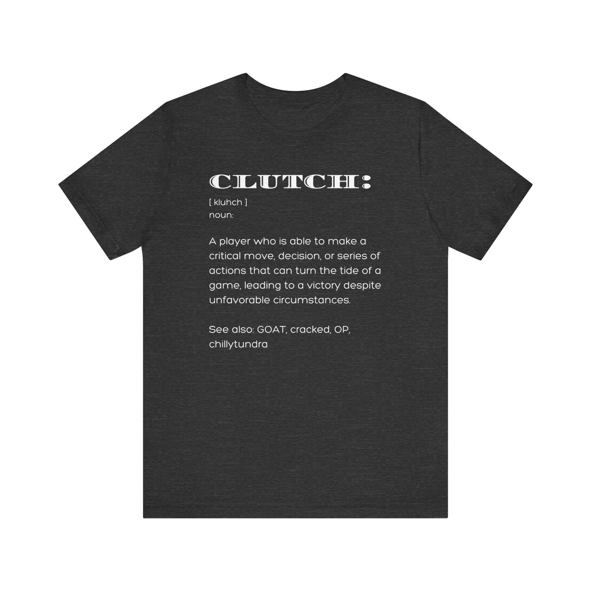 custom name, Clutch shirt, gaming shirt, Shirt For Gamers, Birthday Gift, Gift for Gamers, Gamer Gift, ,gift for him, - VICIOUSLY CRUNK MERCH