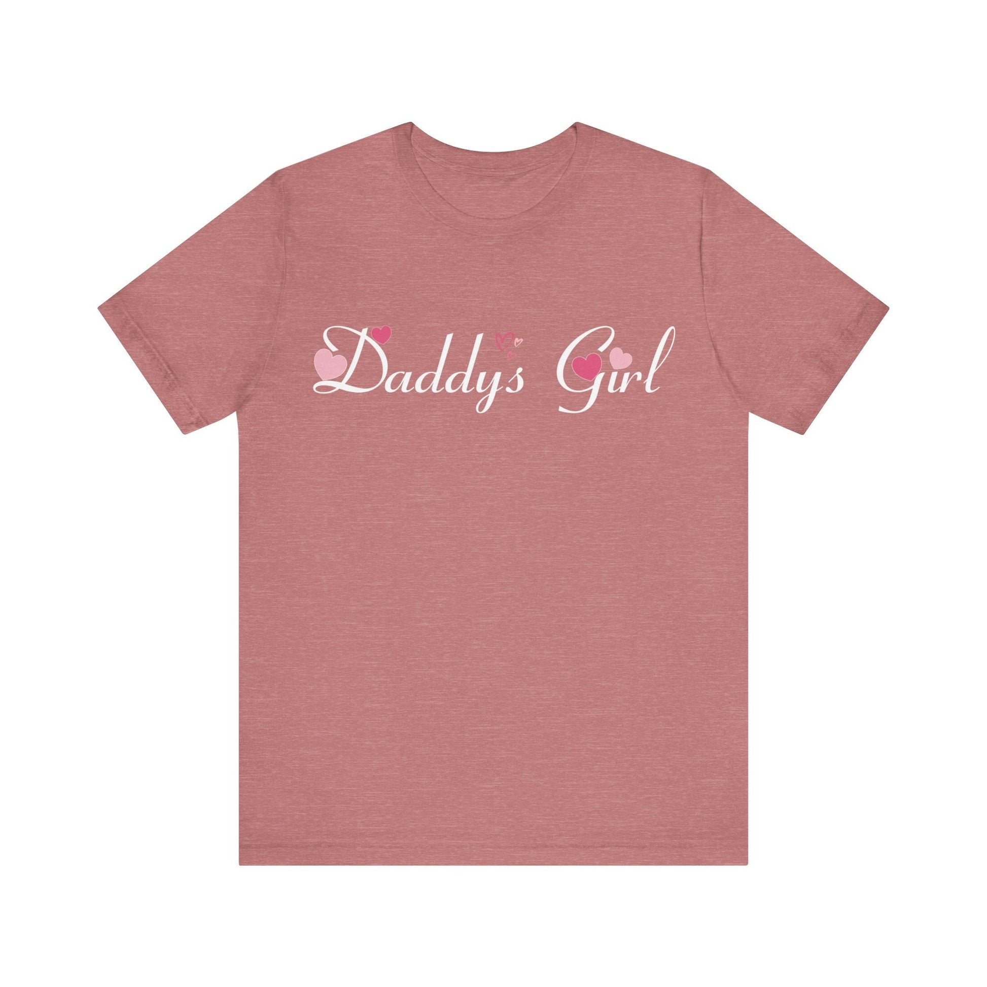 Daddys girl tee, Valentines t - shirt, gift from dad, daddys girl, gift for her, gift from dad, girl tshirt, - VICIOUSLY CRUNK MERCH