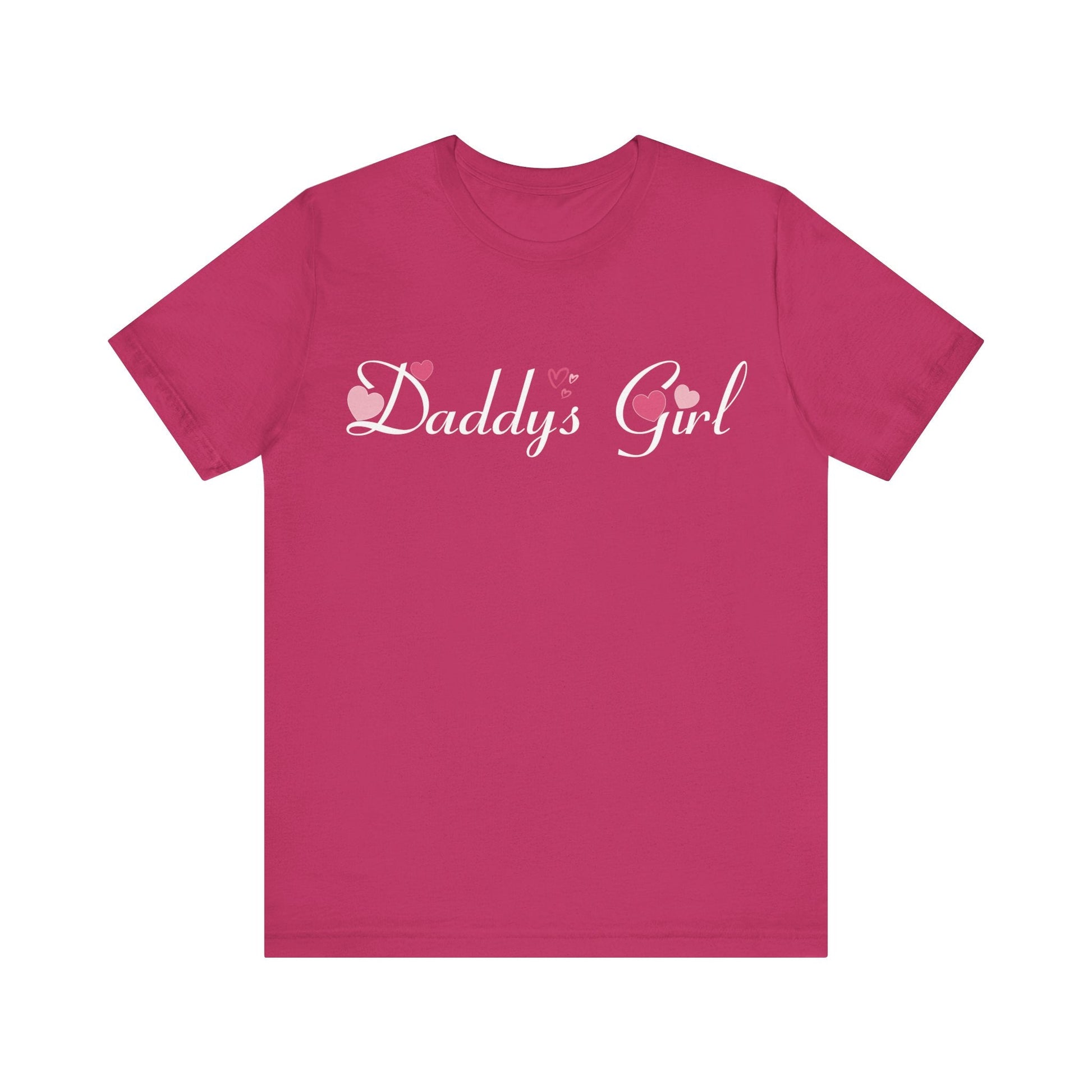 Daddys girl tee, Valentines t - shirt, gift from dad, daddys girl, gift for her, gift from dad, girl tshirt, - VICIOUSLY CRUNK MERCH