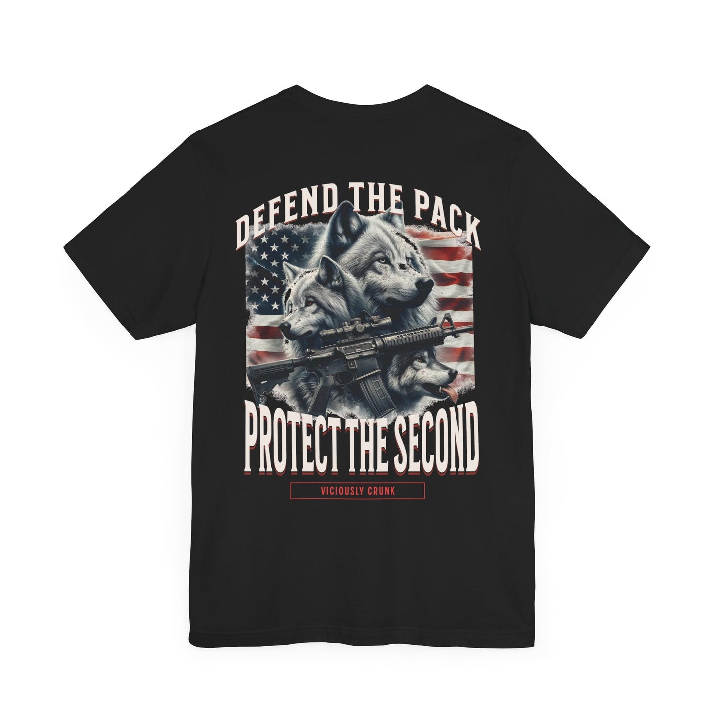 Defend the Pack, Protect the Second, Second amendment, Wolf pack, gun owner, veteran shirt, protect , patriotic, - VICIOUSLY CRUNK MERCH