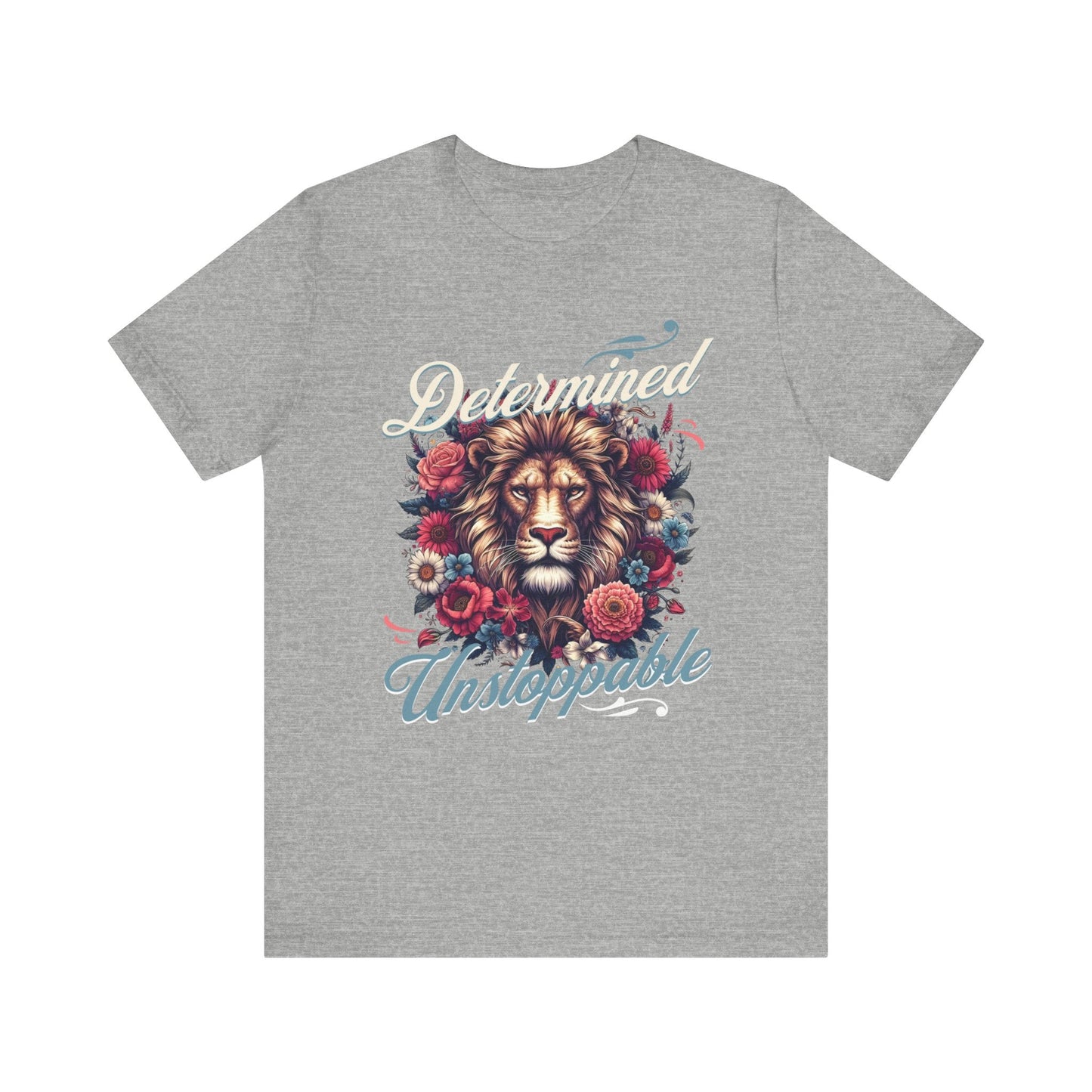 Determined&unstoppable tee, gifts for her, graphic tee, motivational tshirt, great day tee, postive shirt, try me, try it, - VICIOUSLY CRUNK MERCH