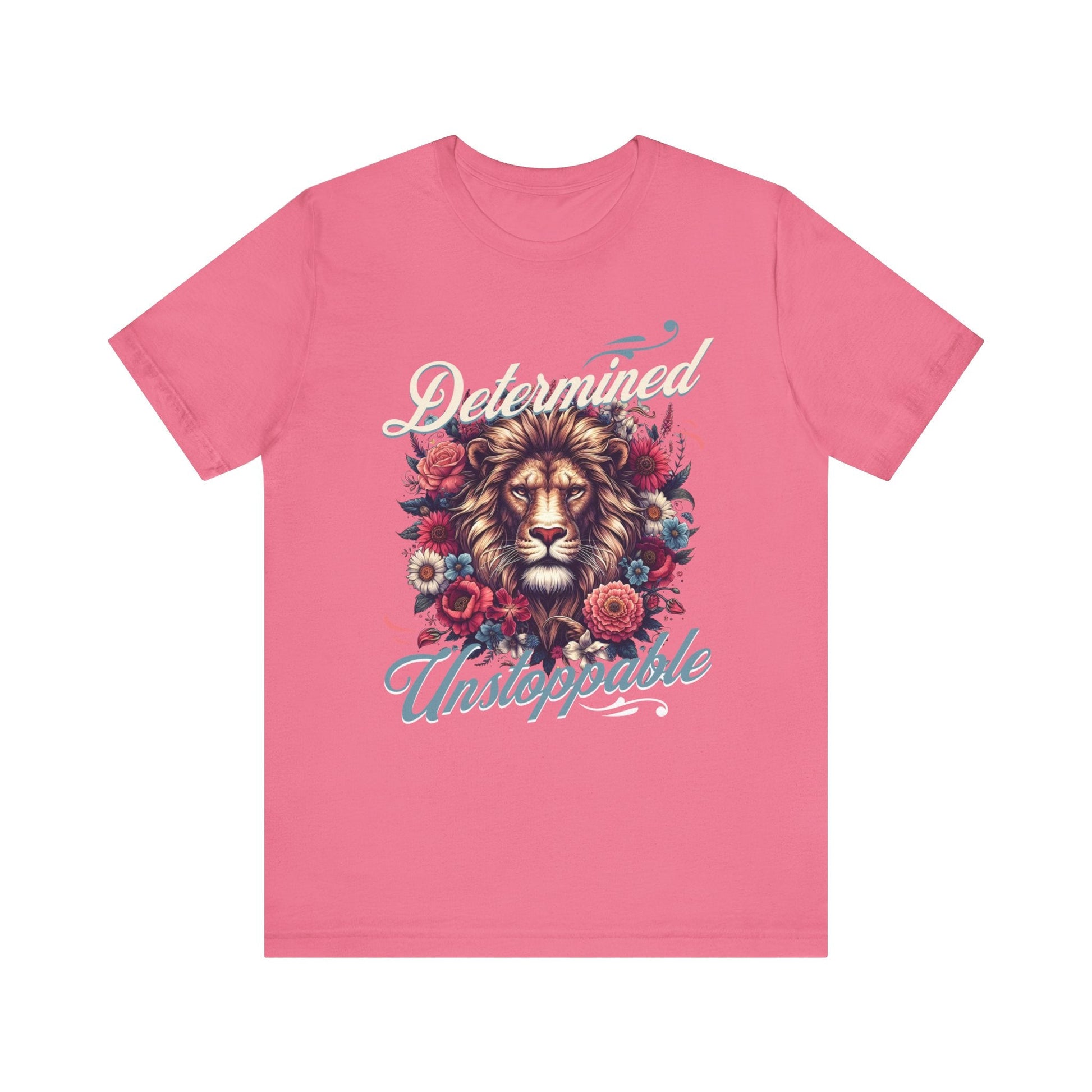 Determined&unstoppable tee, gifts for her, graphic tee, motivational tshirt, great day tee, postive shirt, try me, try it, - VICIOUSLY CRUNK MERCH