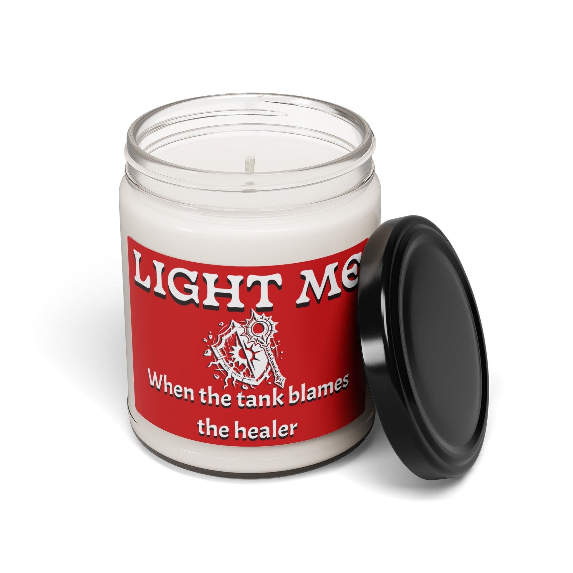 Gaming 9oz soy candle, horde, mmo candle, gaming candle, gift for gamers, funny candle, gift for teen, gift for him, gift for her, holiday - VICIOUSLY CRUNK MERCH