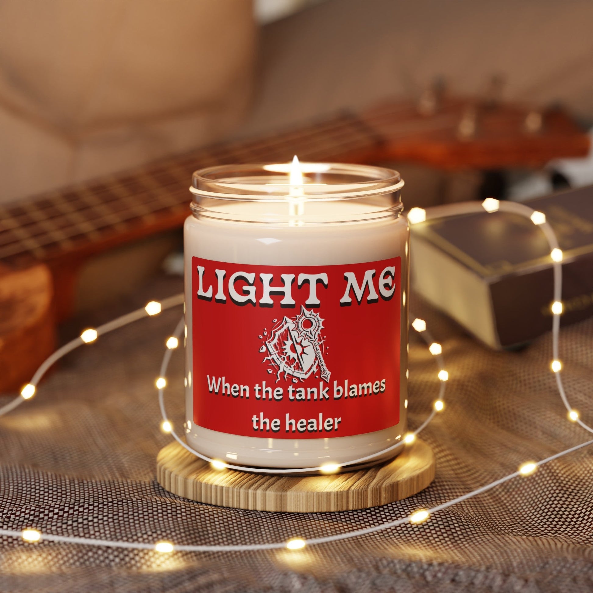Gaming 9oz soy candle, horde, mmo candle, gaming candle, gift for gamers, funny candle, gift for teen, gift for him, gift for her, holiday - VICIOUSLY CRUNK MERCH