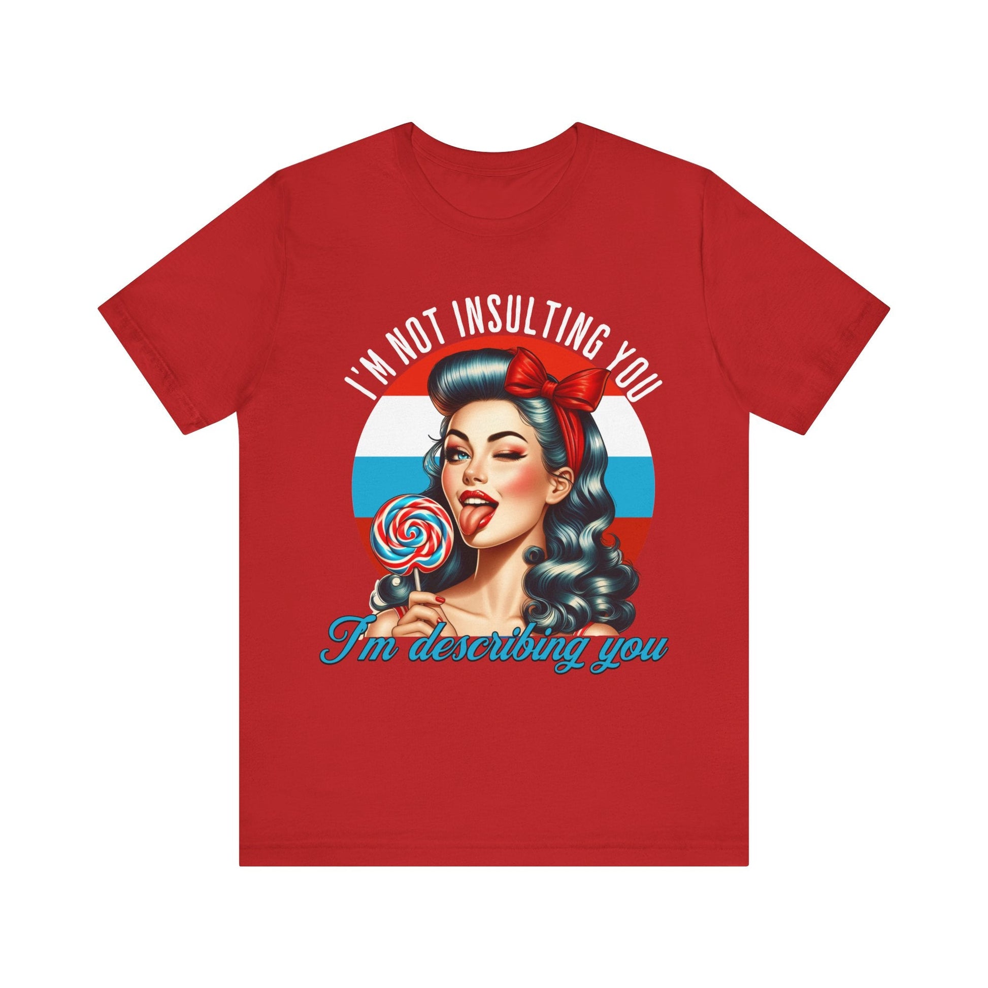 I'm not insulting you - Unisex Jersey Short Sleeve Tee - VICIOUSLY CRUNK MERCH