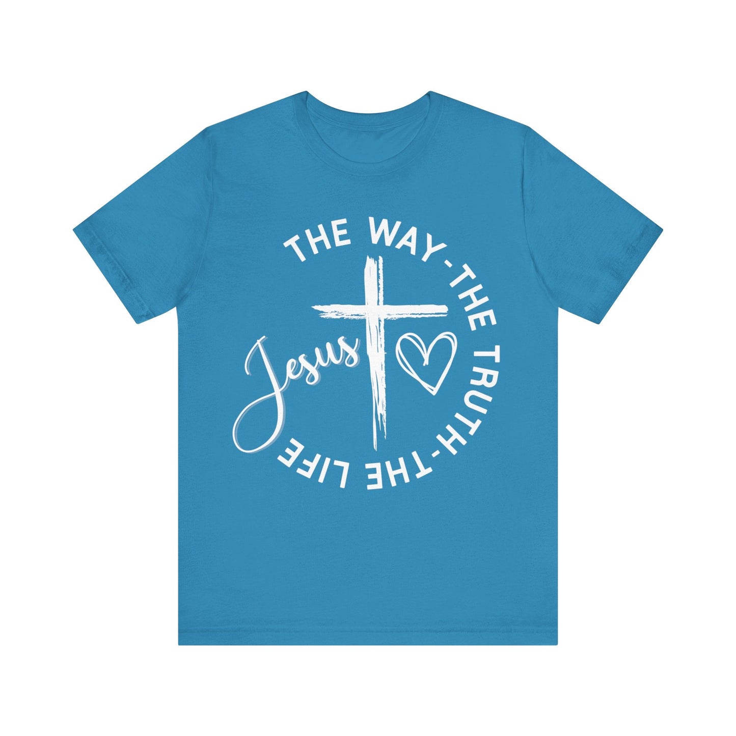 Jesus, the way , the truth - Tshirt - VICIOUSLY CRUNK MERCH