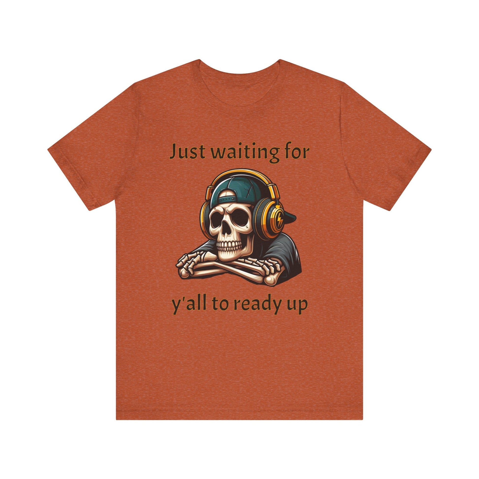 Just waiting for y'all to ready up gaming Short Sleeve Tee - VICIOUSLY CRUNK MERCH