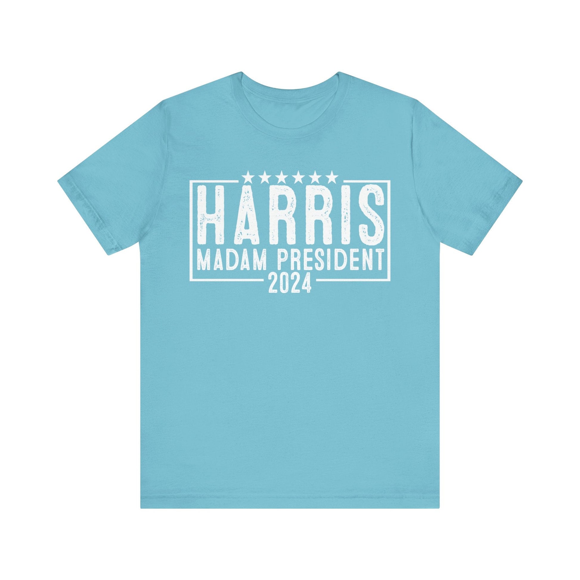 Kamala HARRIS 2024 Shirt, Madam President Tee, Kamala Rally Shirt, Presidential Election 2024 - VICIOUSLY CRUNK MERCH