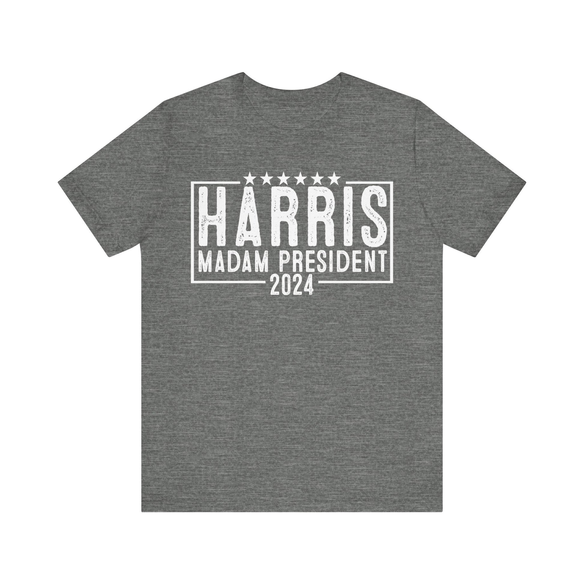 Kamala HARRIS 2024 Shirt, Madam President Tee, Kamala Rally Shirt, Presidential Election 2024 - VICIOUSLY CRUNK MERCH