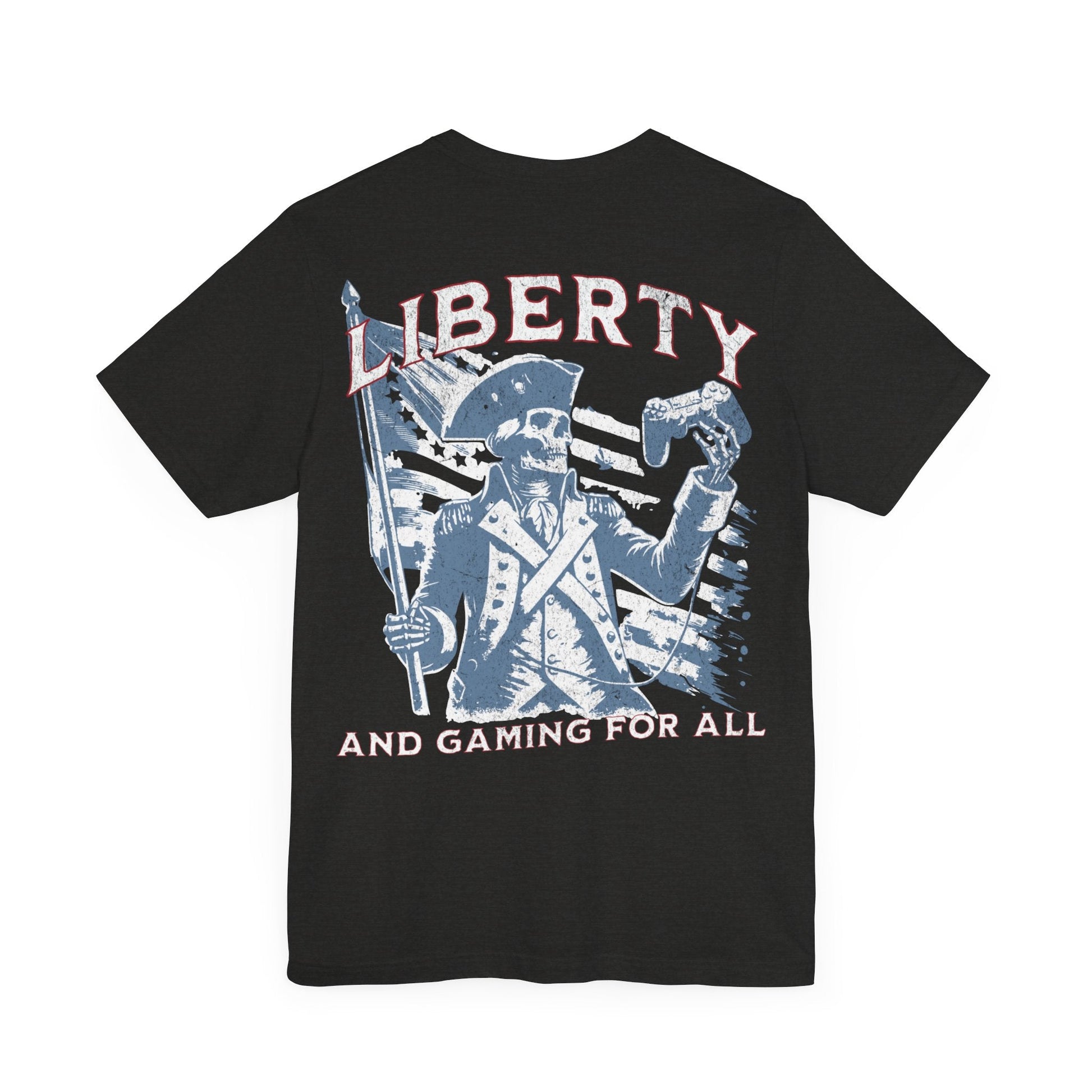 Liberty and gaming - T - shirt - VICIOUSLY CRUNK MERCH