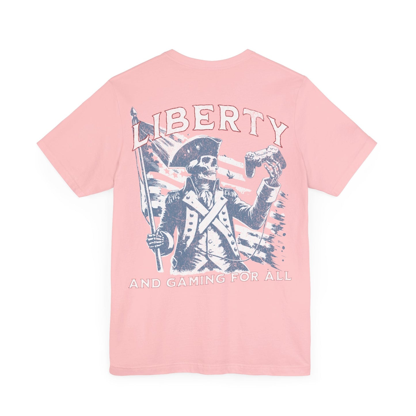 Liberty and gaming - T - shirt - VICIOUSLY CRUNK MERCH