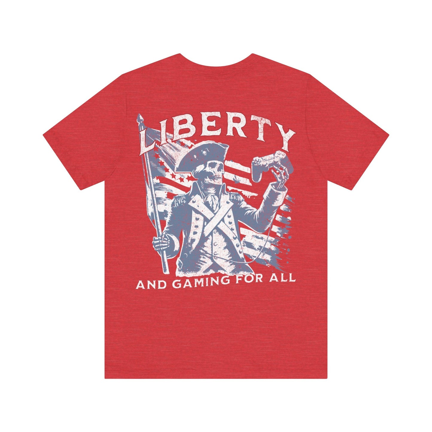 Liberty and gaming - T - shirt - VICIOUSLY CRUNK MERCH