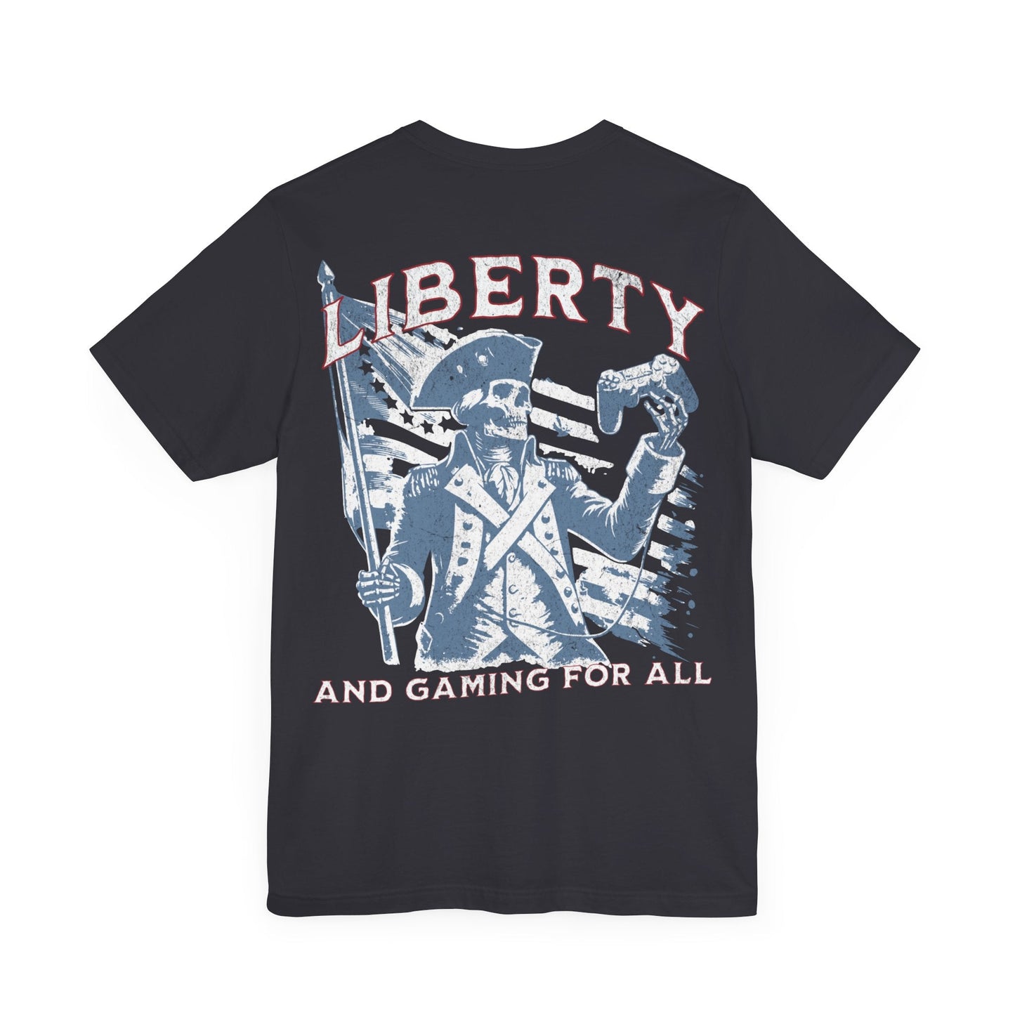 Liberty and gaming - T - shirt - VICIOUSLY CRUNK MERCH