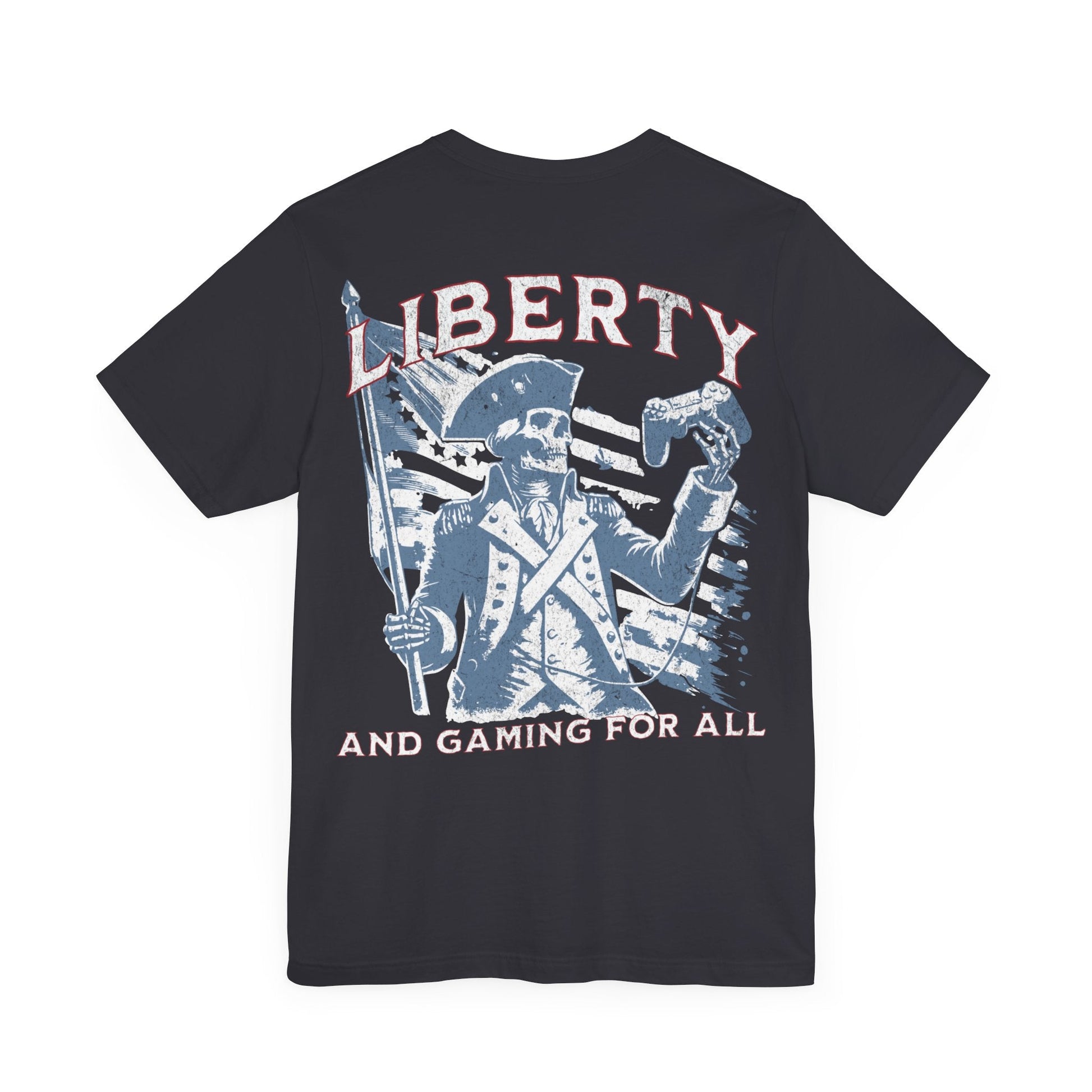 Liberty and gaming - T - shirt - VICIOUSLY CRUNK MERCH