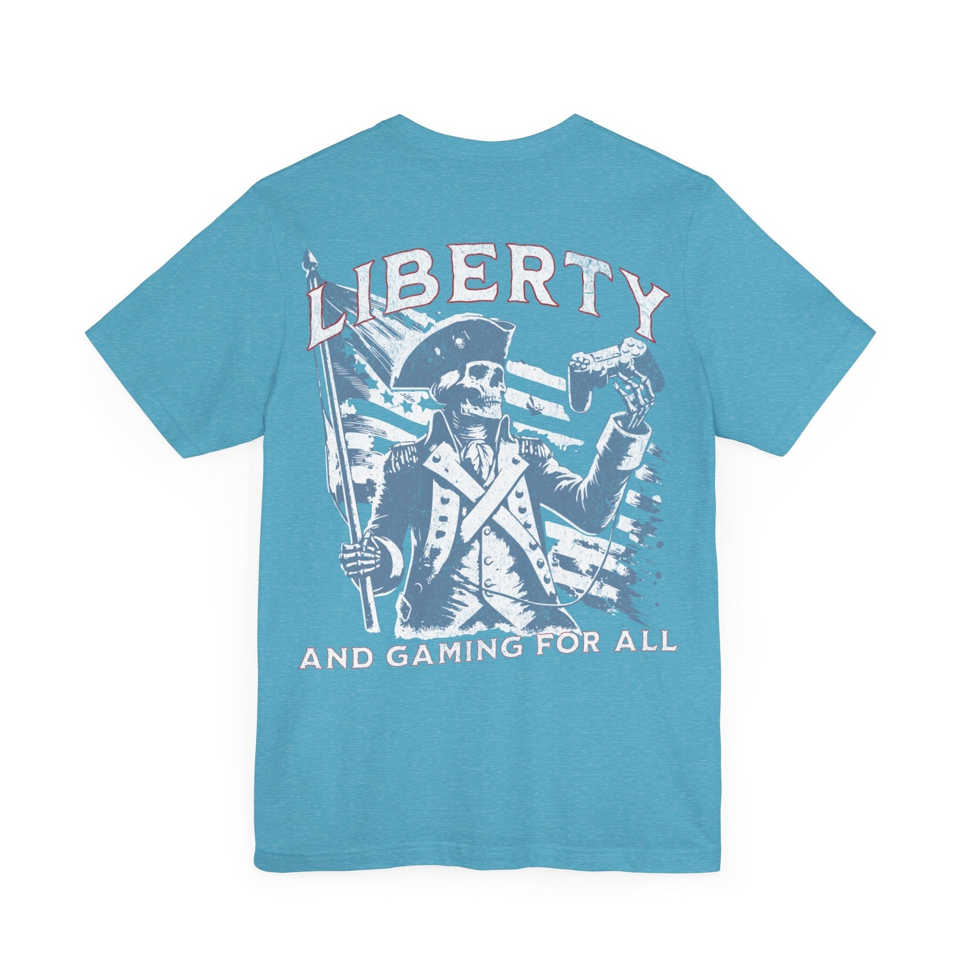 Liberty and gaming - T - shirt - VICIOUSLY CRUNK MERCH