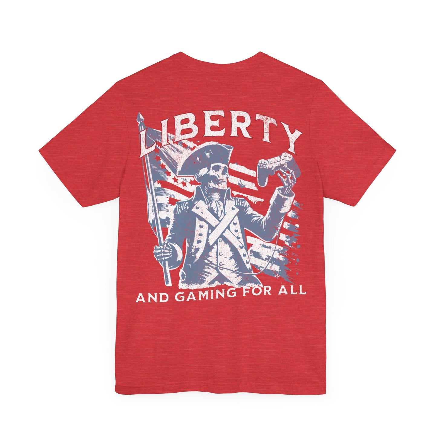 Liberty and gaming - T - shirt - VICIOUSLY CRUNK MERCH