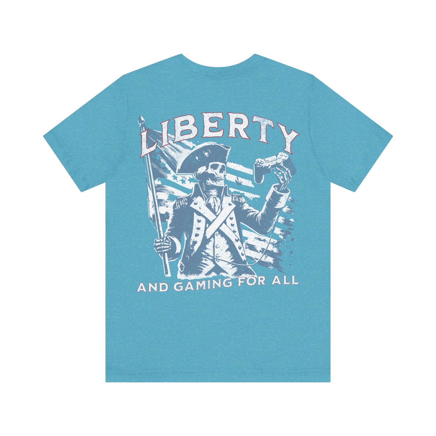 Liberty and gaming - T - shirt - VICIOUSLY CRUNK MERCH