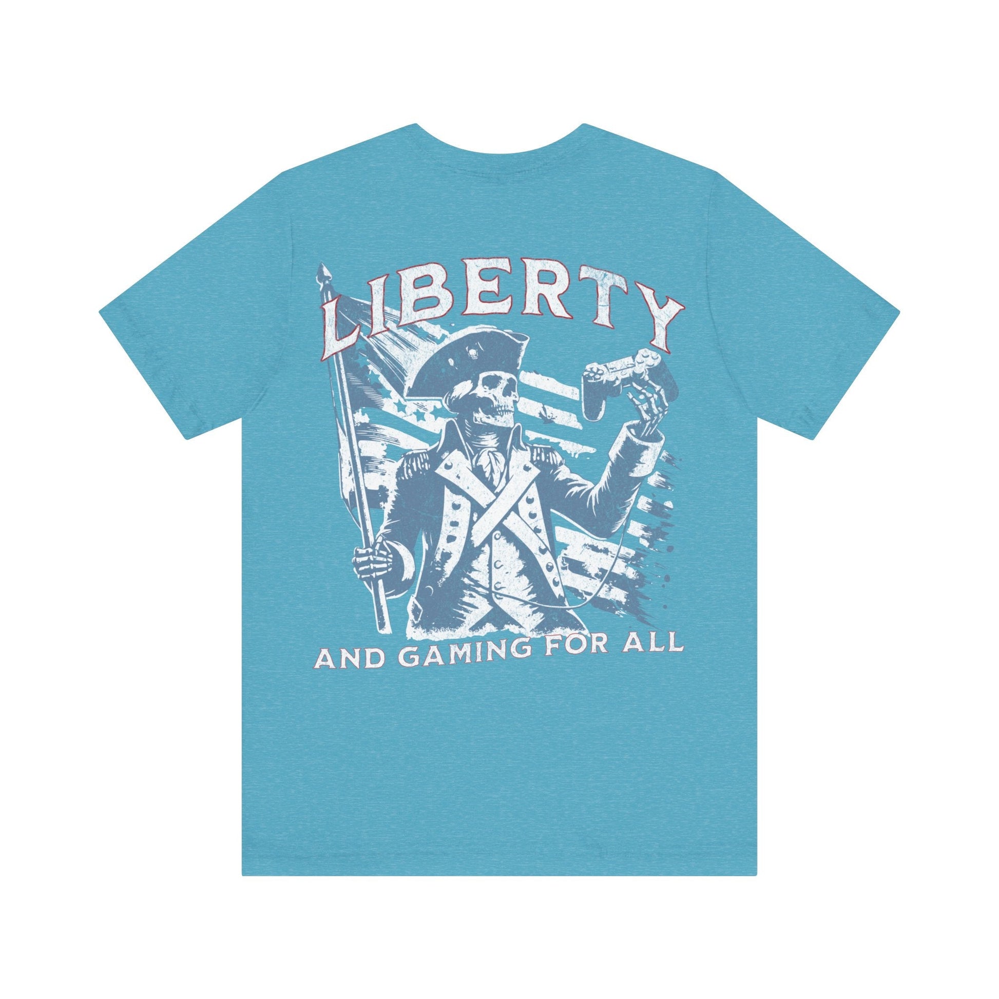 Liberty and gaming - T - shirt - VICIOUSLY CRUNK MERCH
