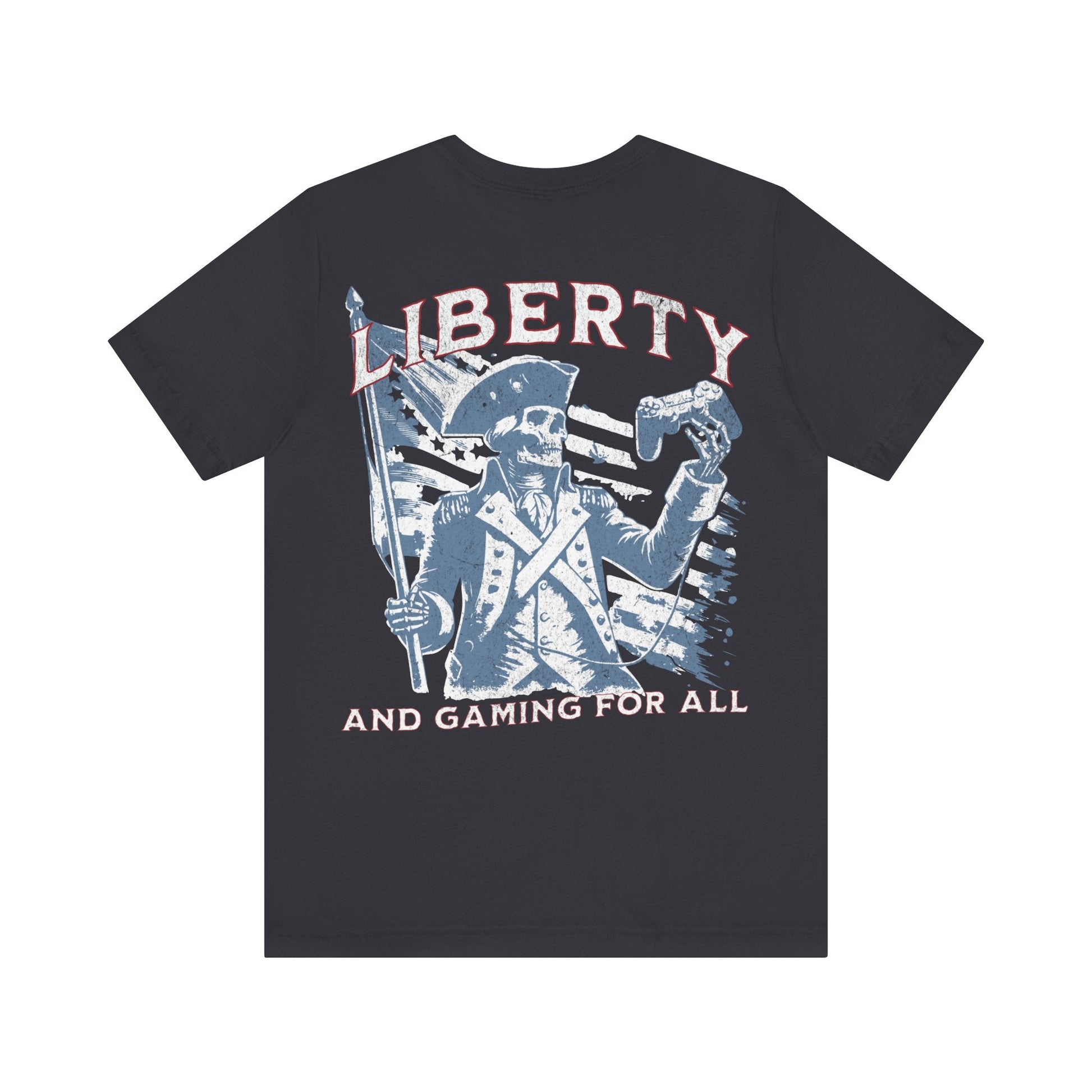 Liberty and gaming - T - shirt - VICIOUSLY CRUNK MERCH