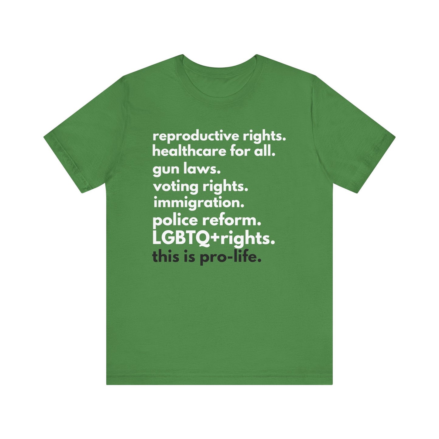Pro life - T - Shirt - VICIOUSLY CRUNK MERCH