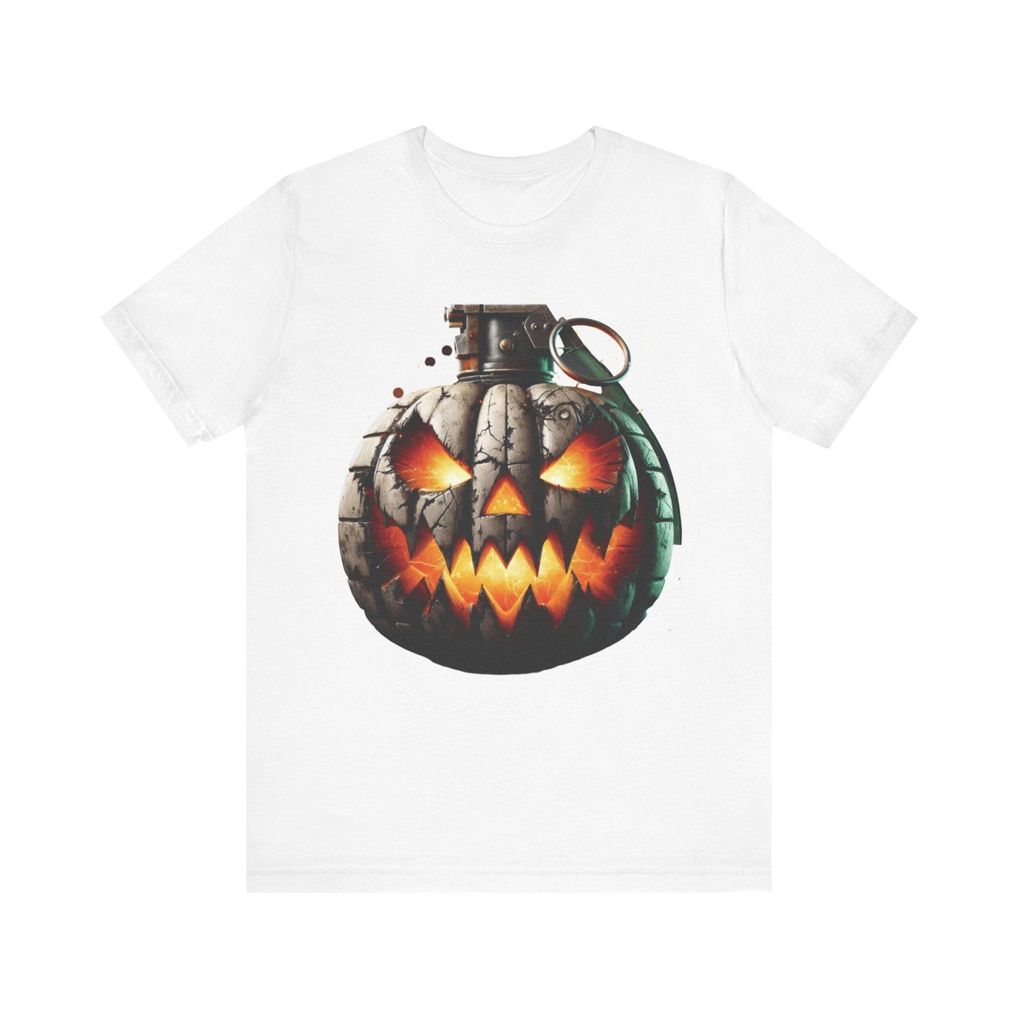 Pumpkin shirt, Pumpkin head grenade - T - shirt - VICIOUSLY CRUNK MERCH