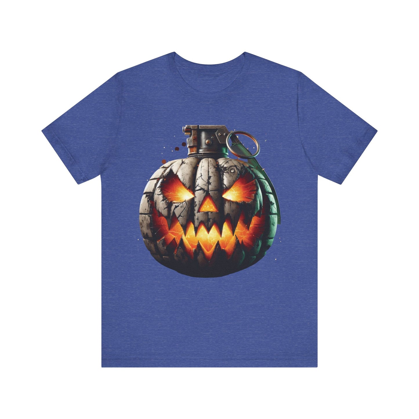 Pumpkin shirt, Pumpkin head grenade - T - shirt - VICIOUSLY CRUNK MERCH
