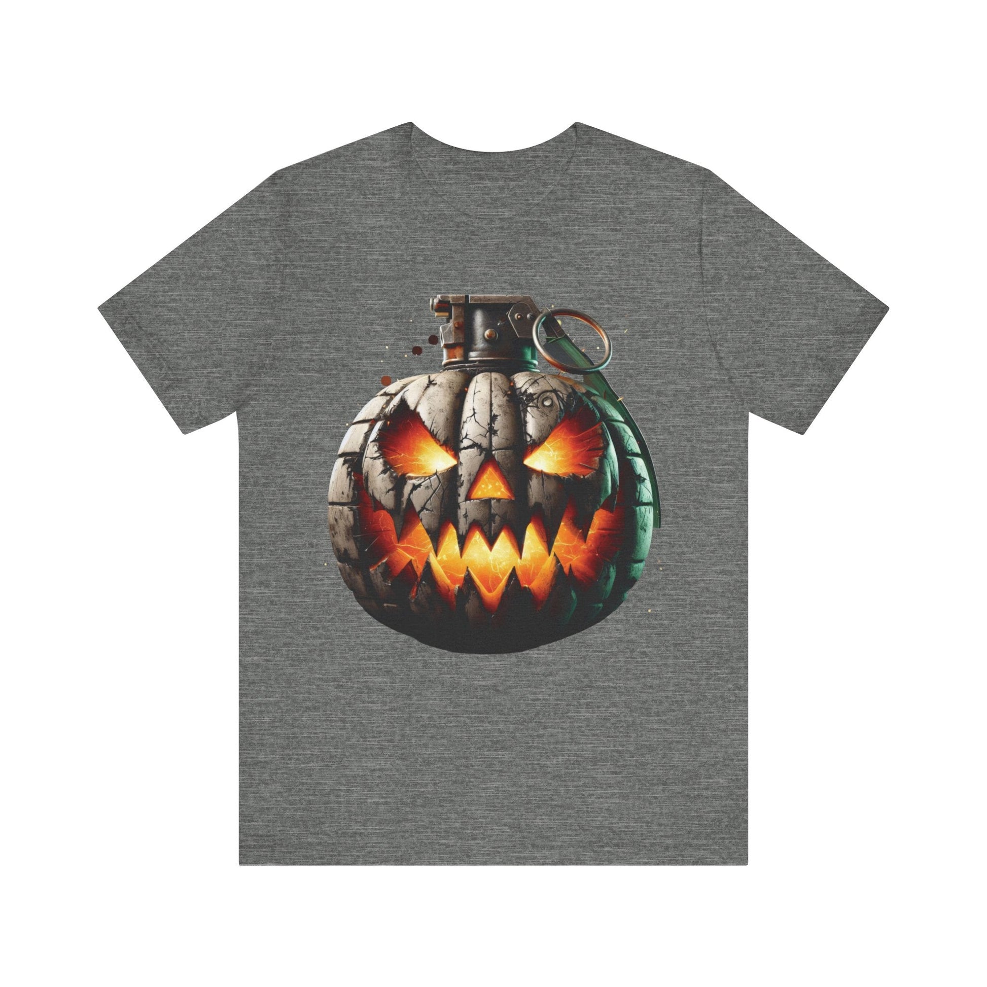 Pumpkin shirt, Pumpkin head grenade - T - shirt - VICIOUSLY CRUNK MERCH