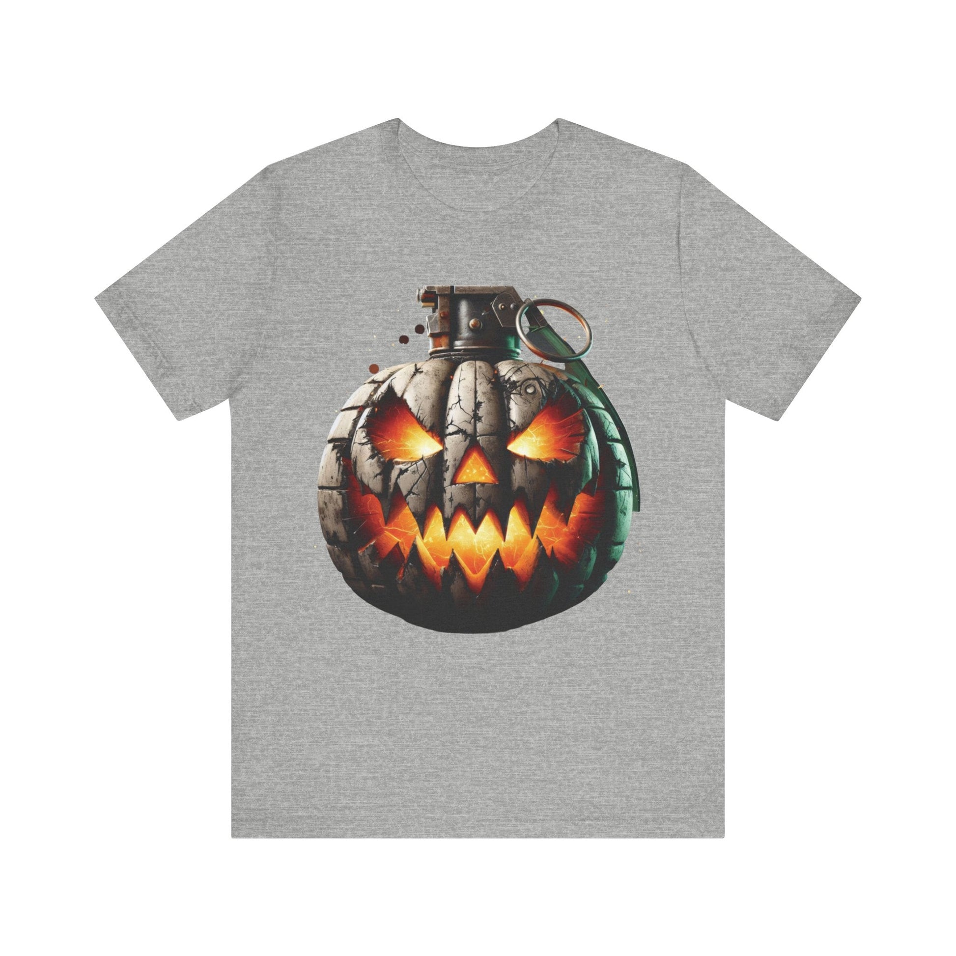 Pumpkin shirt, Pumpkin head grenade - T - shirt - VICIOUSLY CRUNK MERCH