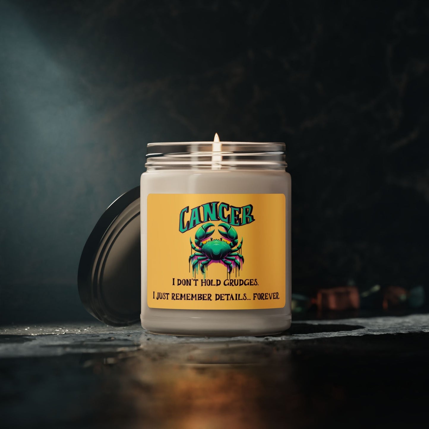 Sassy Cancer Soy Candle, 9oz - VICIOUSLY CRUNK MERCH