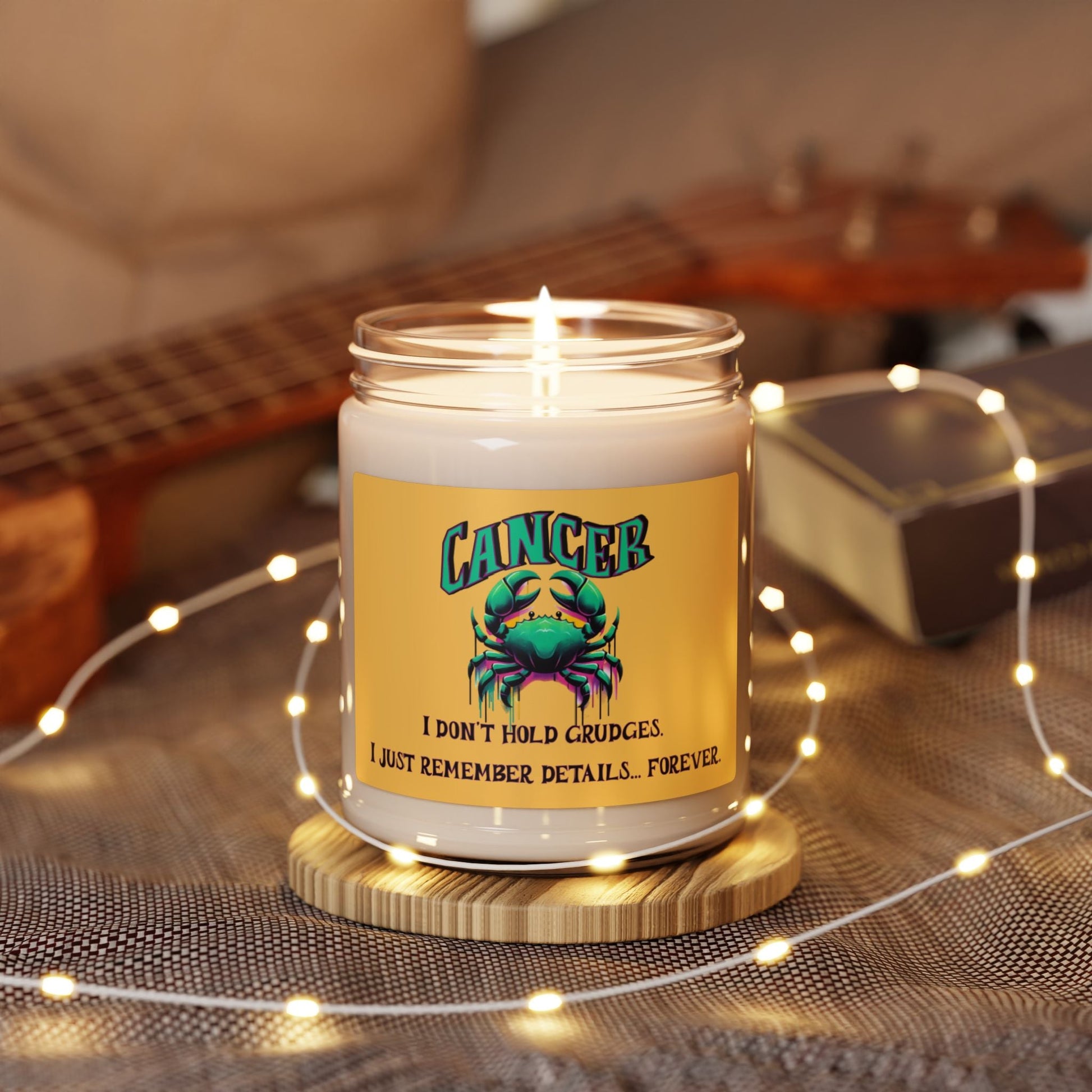 Sassy Cancer Soy Candle, 9oz - VICIOUSLY CRUNK MERCH