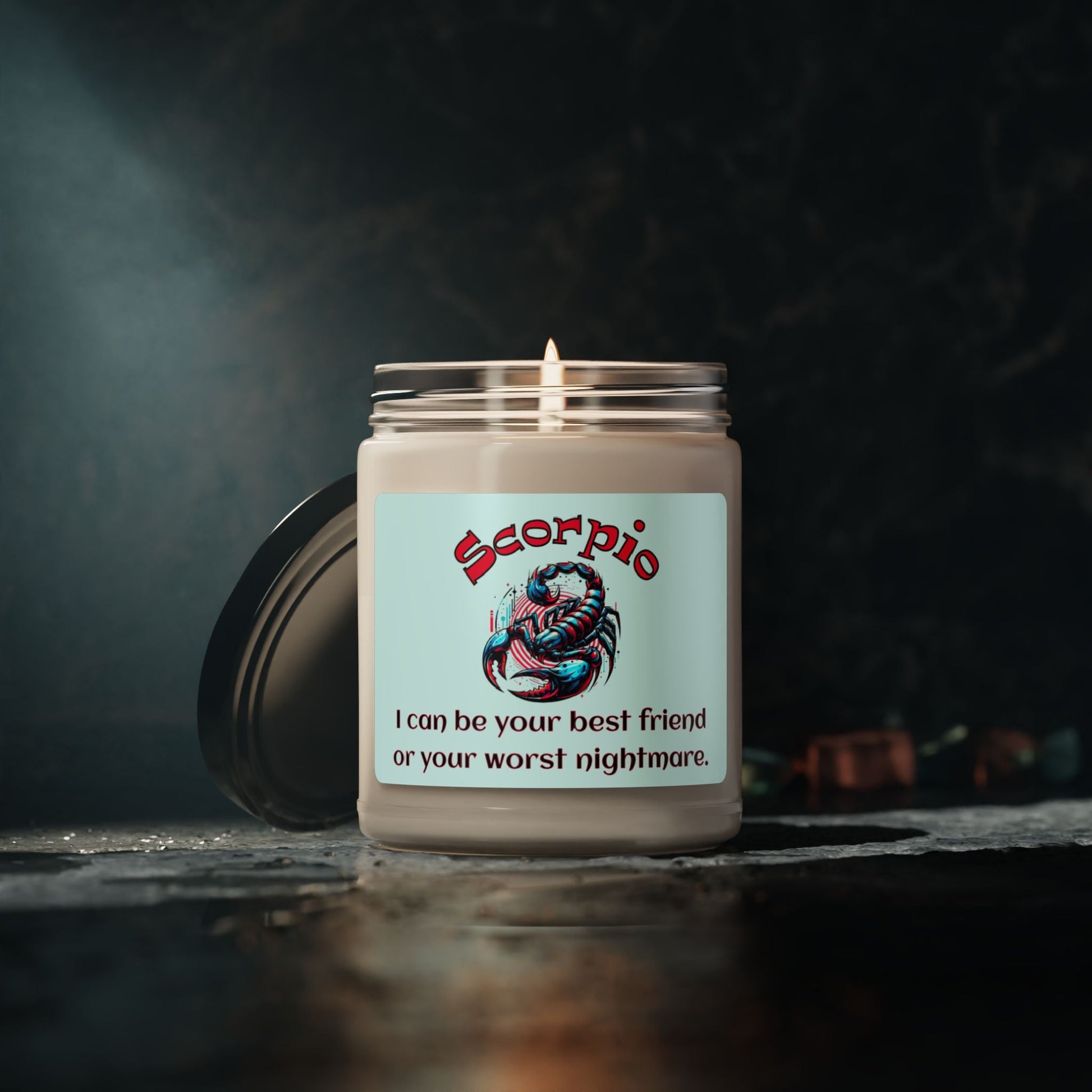 Sassy Scorpio Soy Candle, 9oz - VICIOUSLY CRUNK MERCH