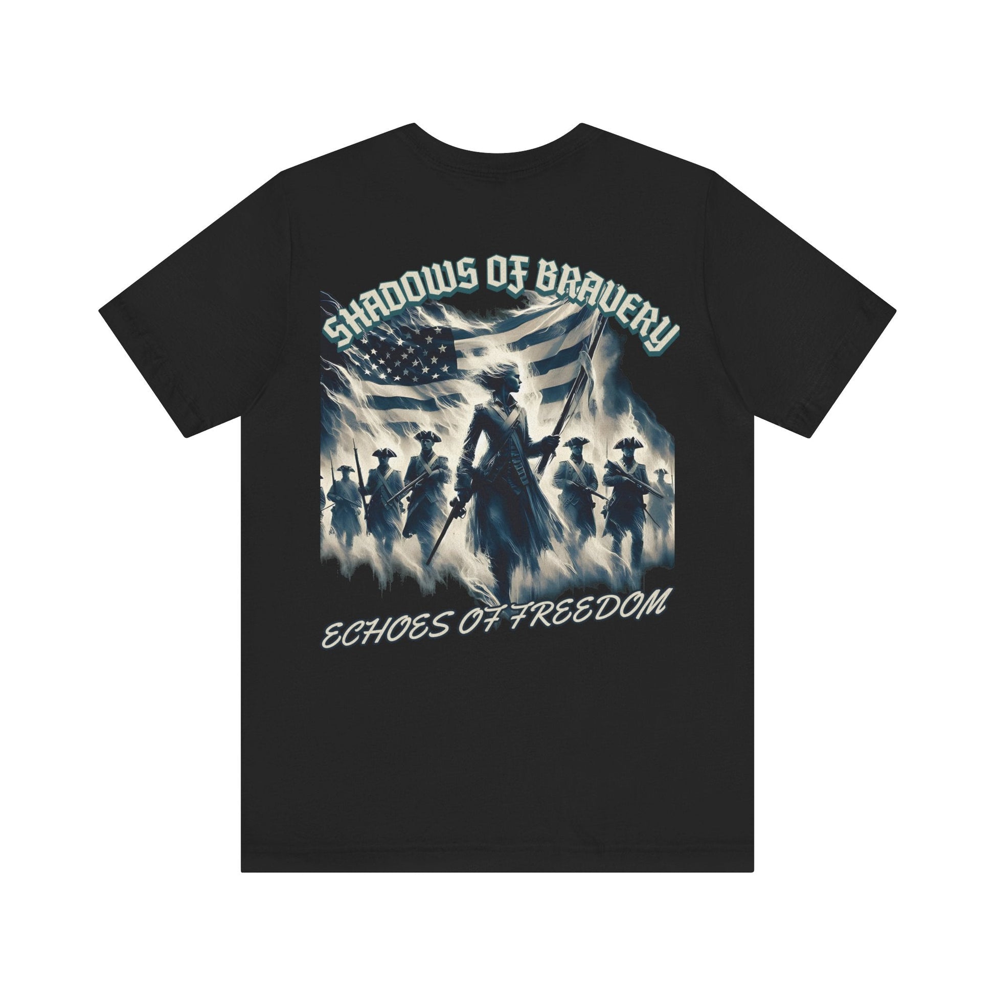 Shadows of bravery tee, 4th of july tee, independance day tshirt, america tee, - VICIOUSLY CRUNK MERCH